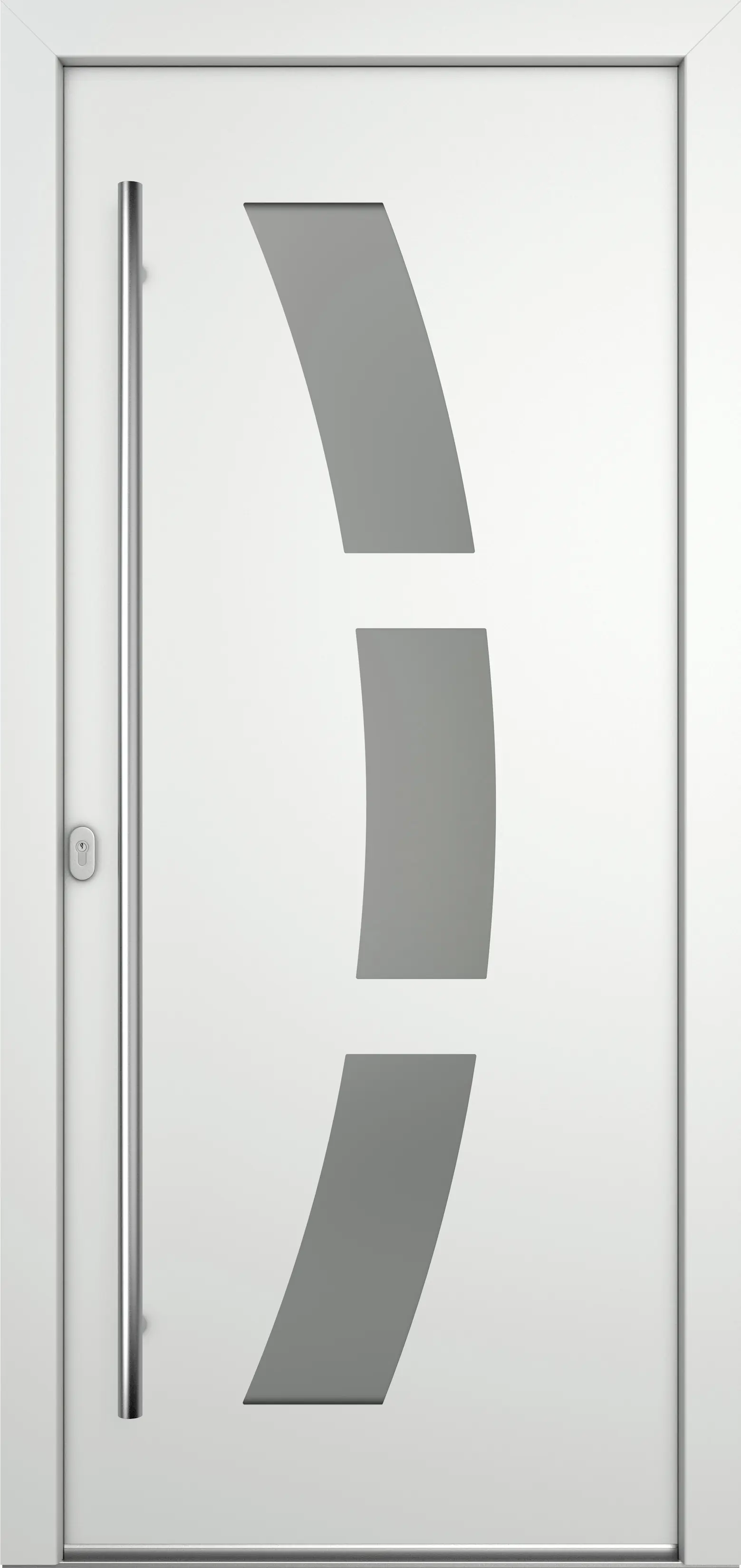 Meeth Haustür Genius PVC Modell 103 DIN Links weiß
