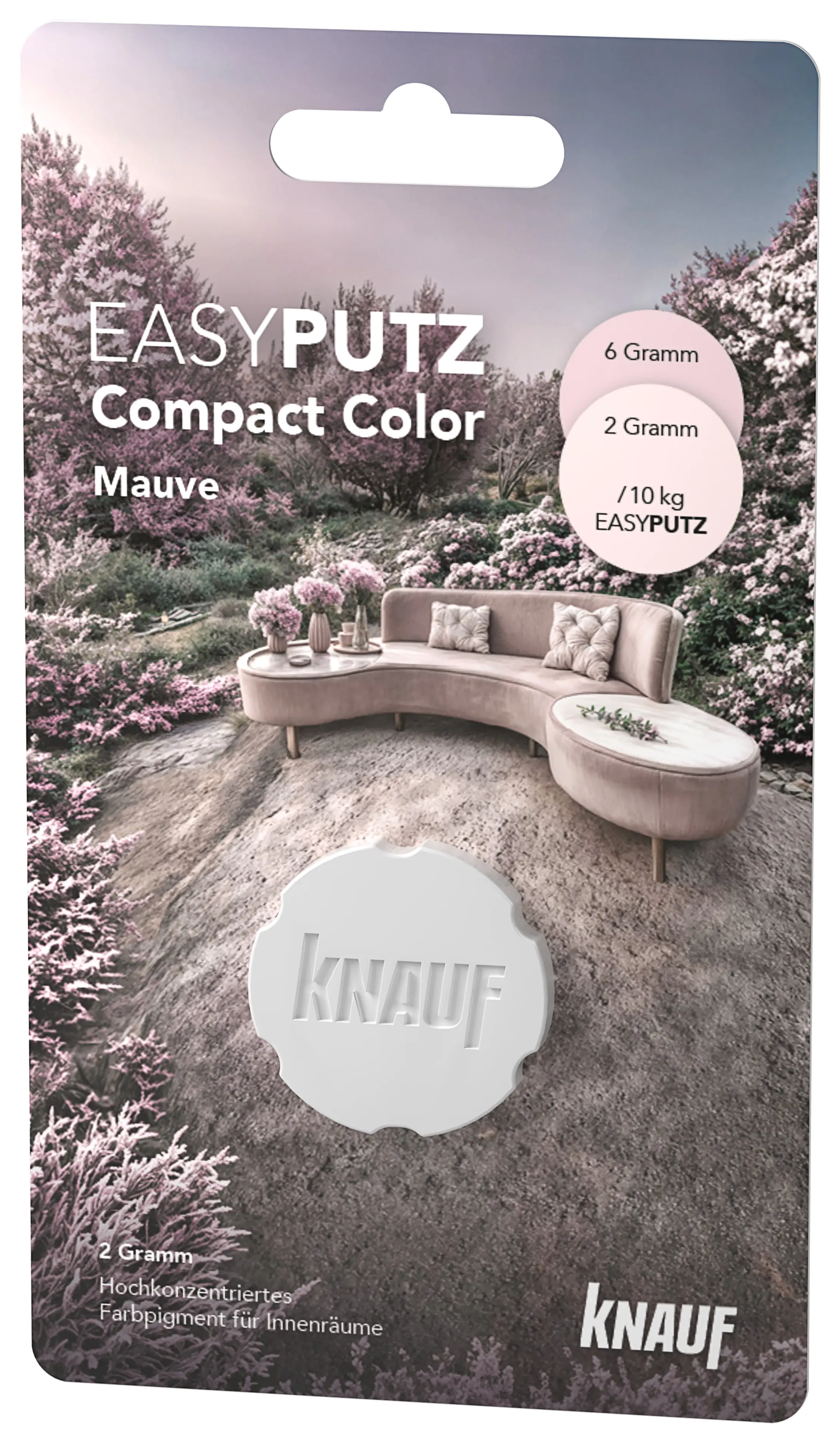 Knauf Farbpigment Compact Color mauve 2 g