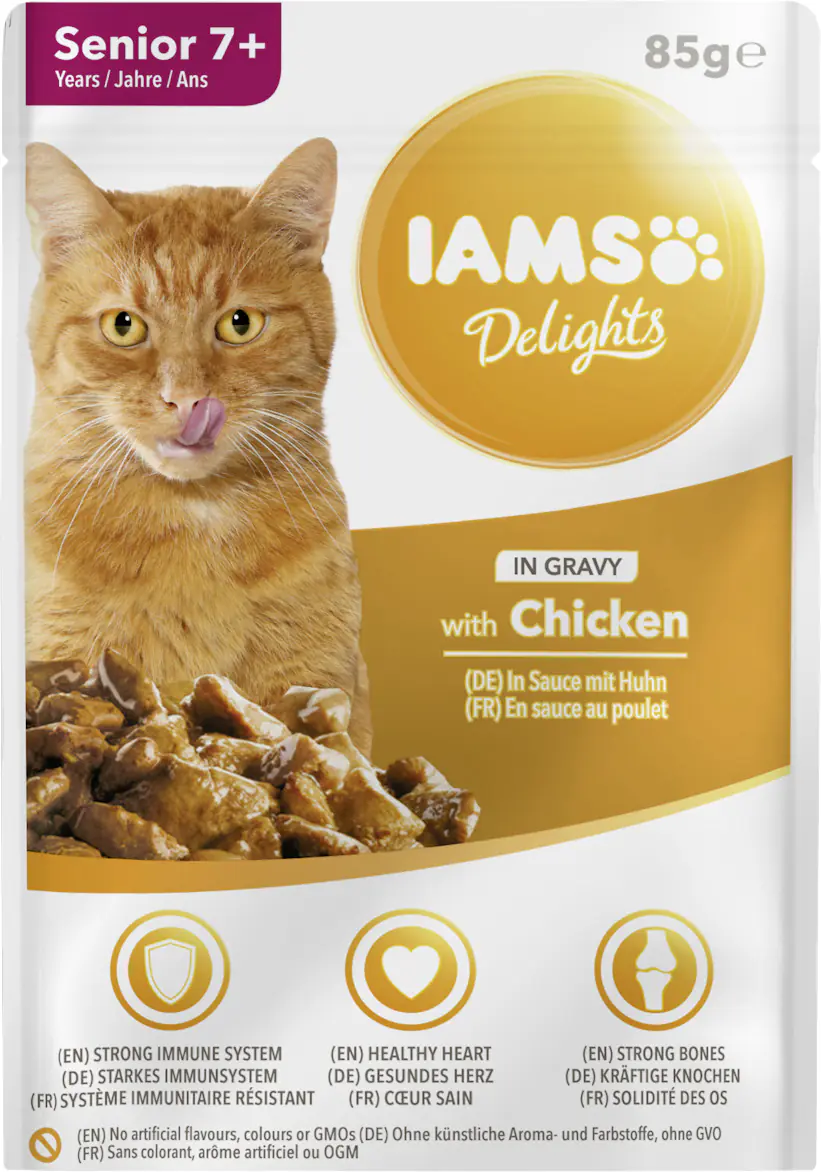 IAMS Delights Sen Huhn in Sauce 85g 85g