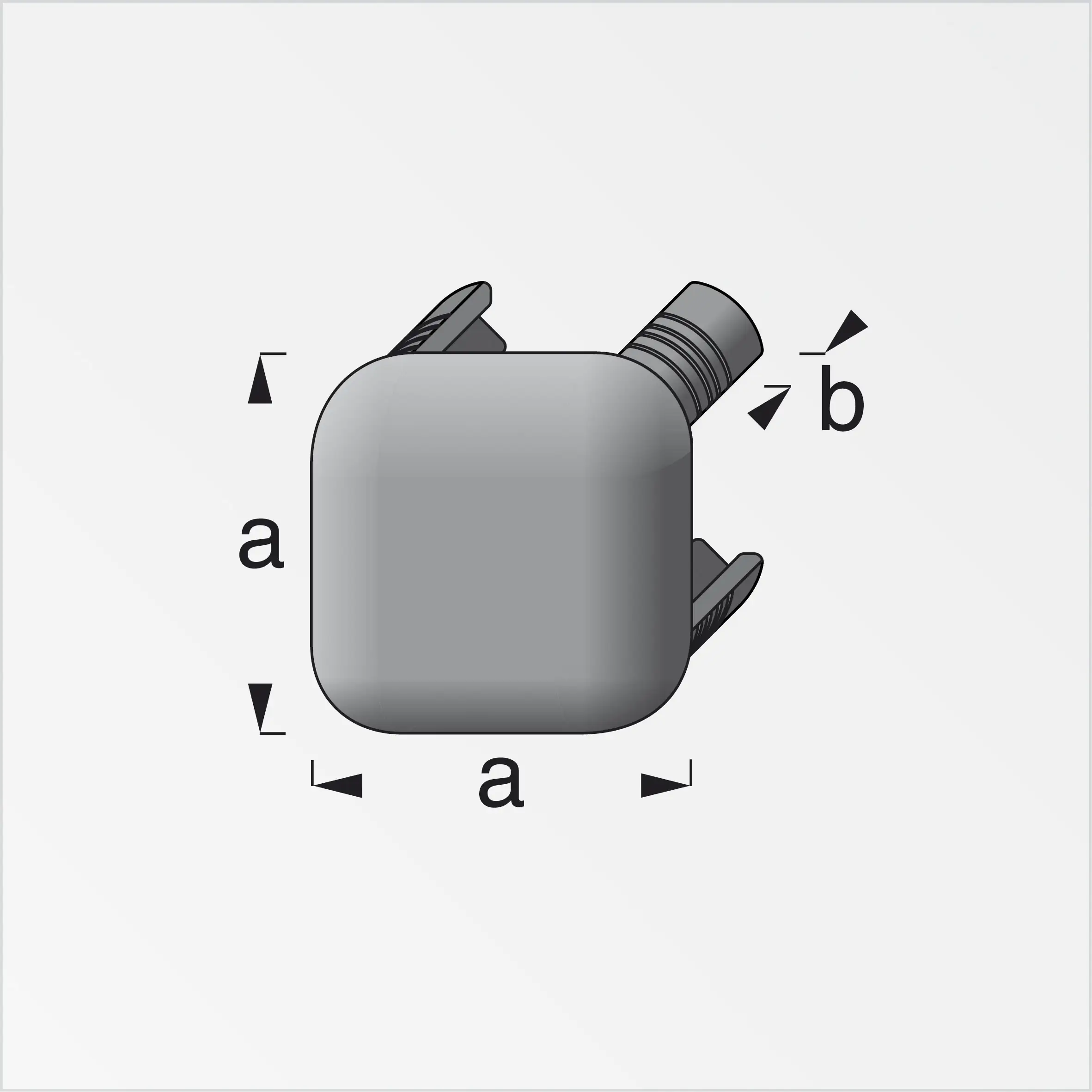 coaxis®-Abschlusskappe, rund 35.5 x 9.5 mm (Kunststoff) schwarz