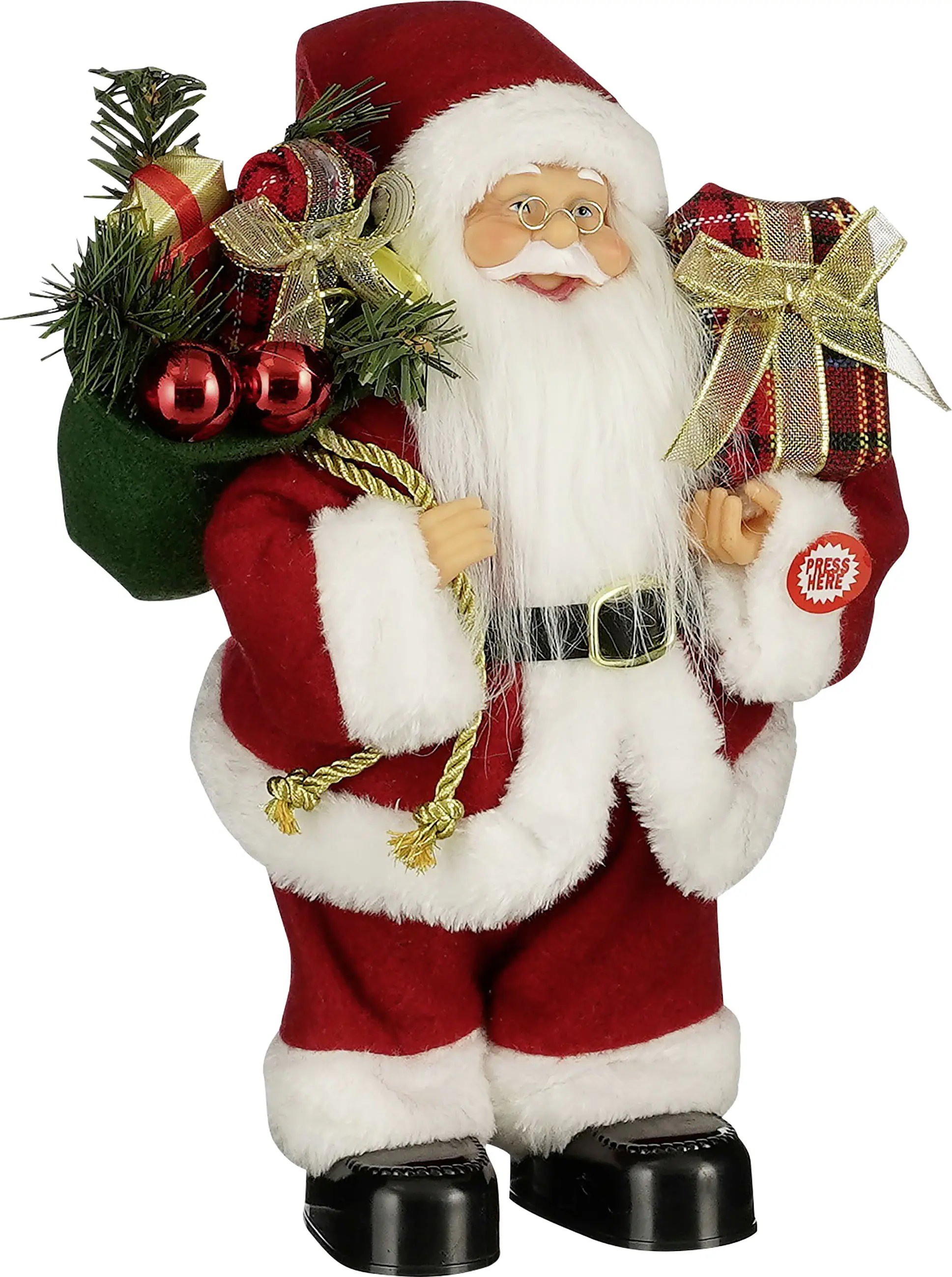 House of Seasons Dekofigur Weihnachtsmann 30 cm rot House of Seasons Dekofigur Weihnachtsmann 30 cm rot