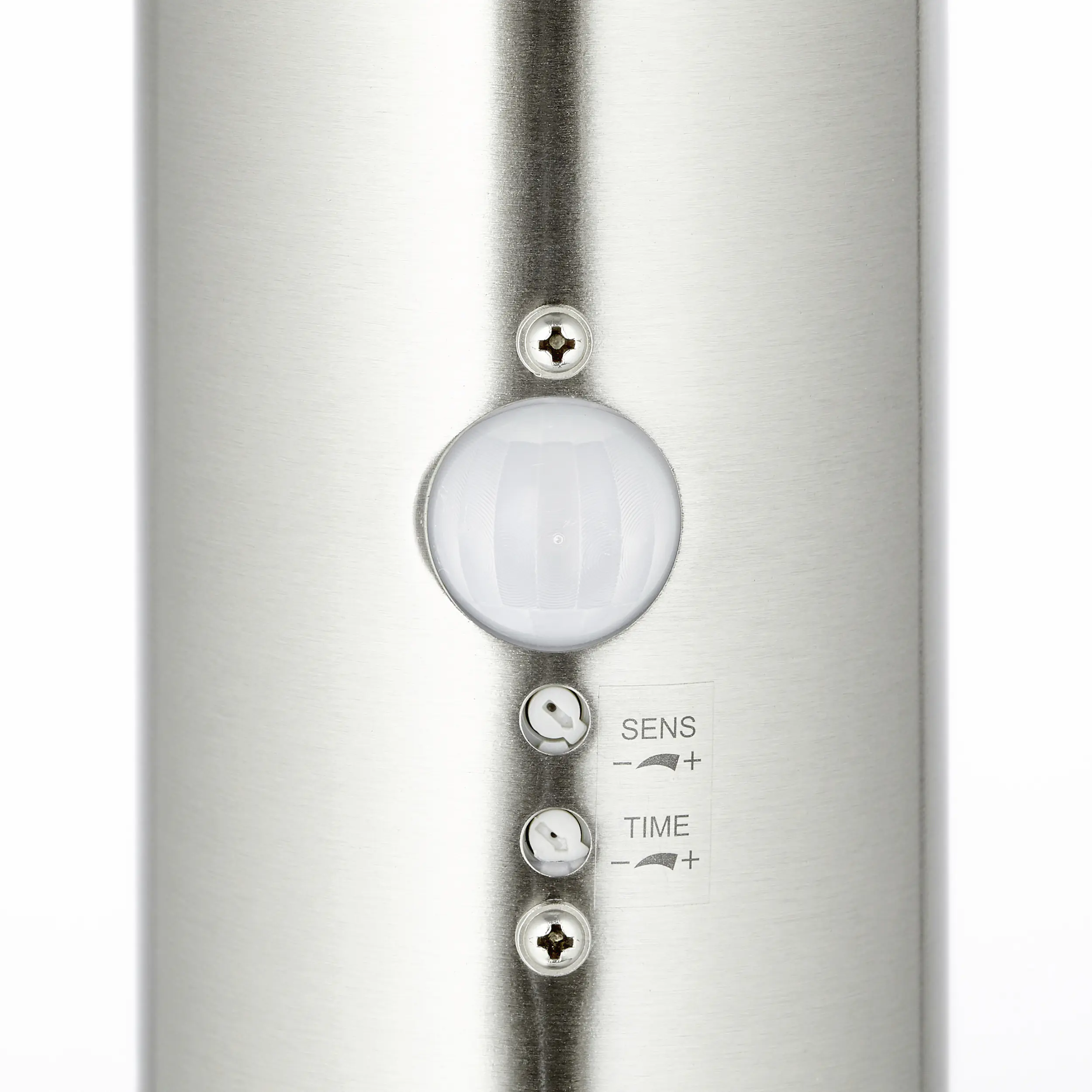 Brilliant Wegeleuchte Bole edelstahl 77,5 cm Bewegungsmelder E27 60 W Brilliant Wegeleuchte Bole edelstahl 77,5 cm Bewegungsmelder E27 60 W