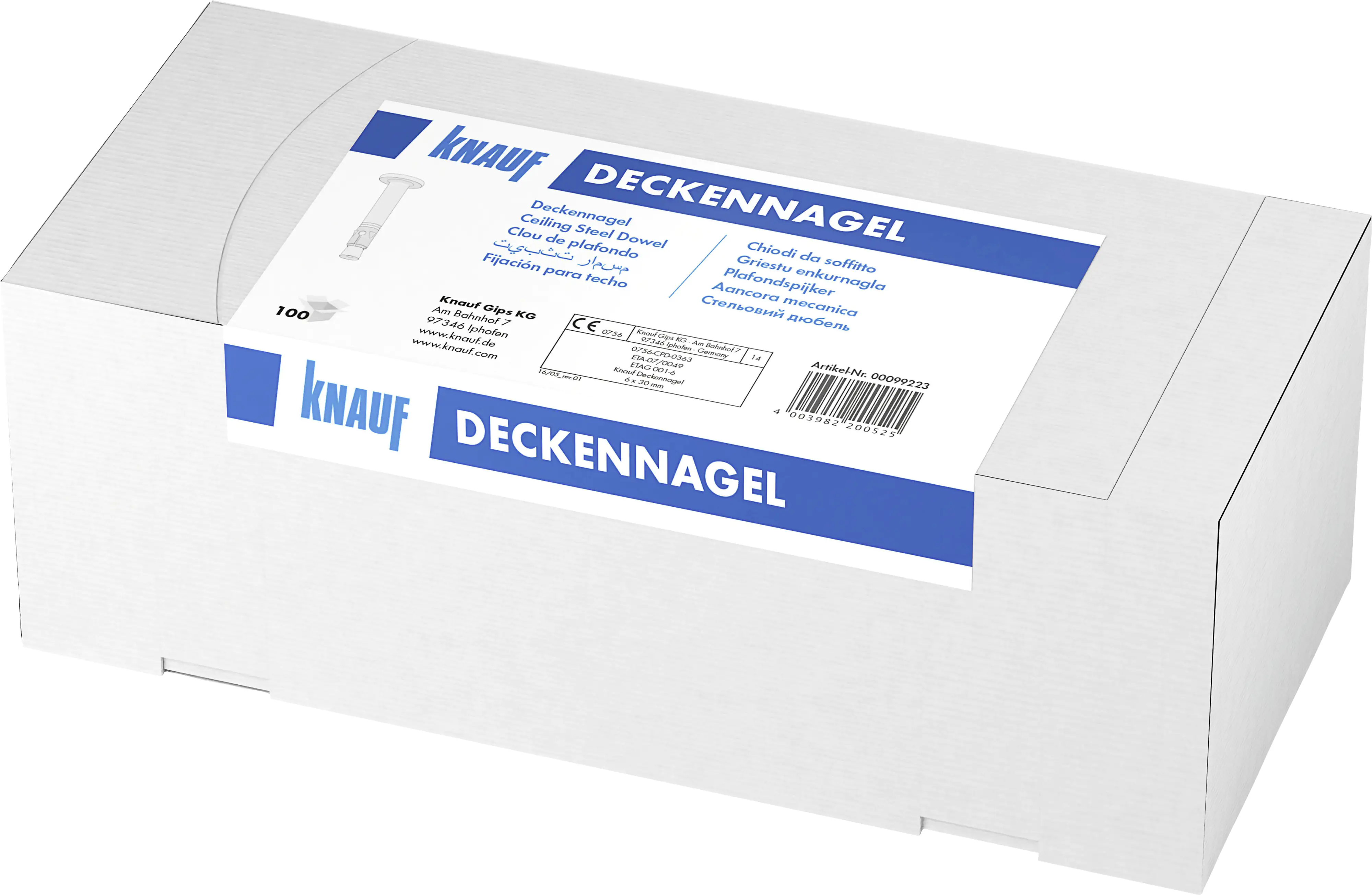 Knauf Deckennagel 6,0 x 25 mm