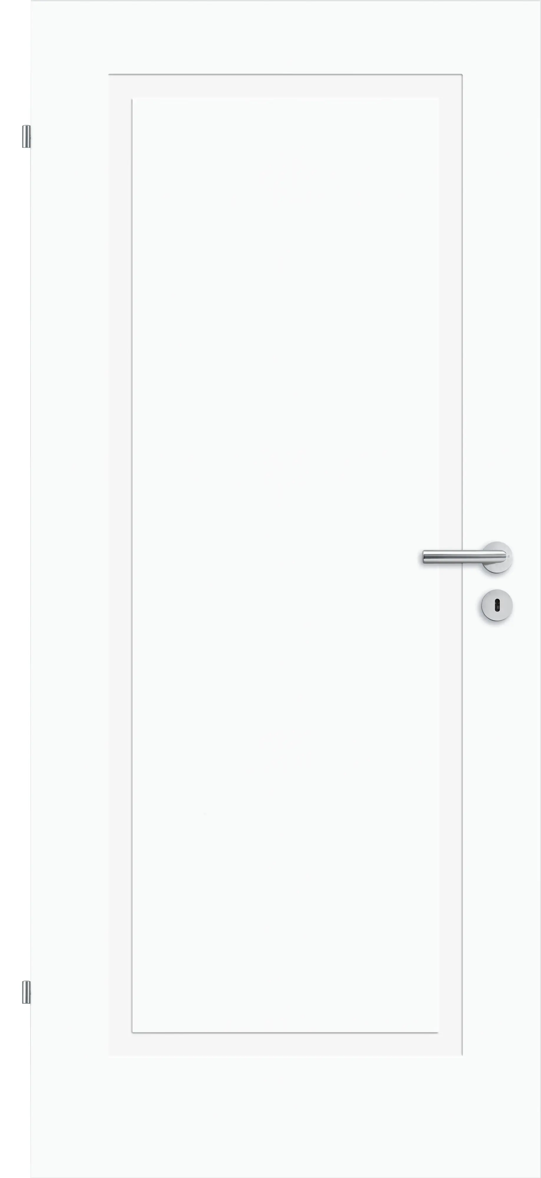 Borne Türblatt Lusso 01 design-weiß Röhrenspan