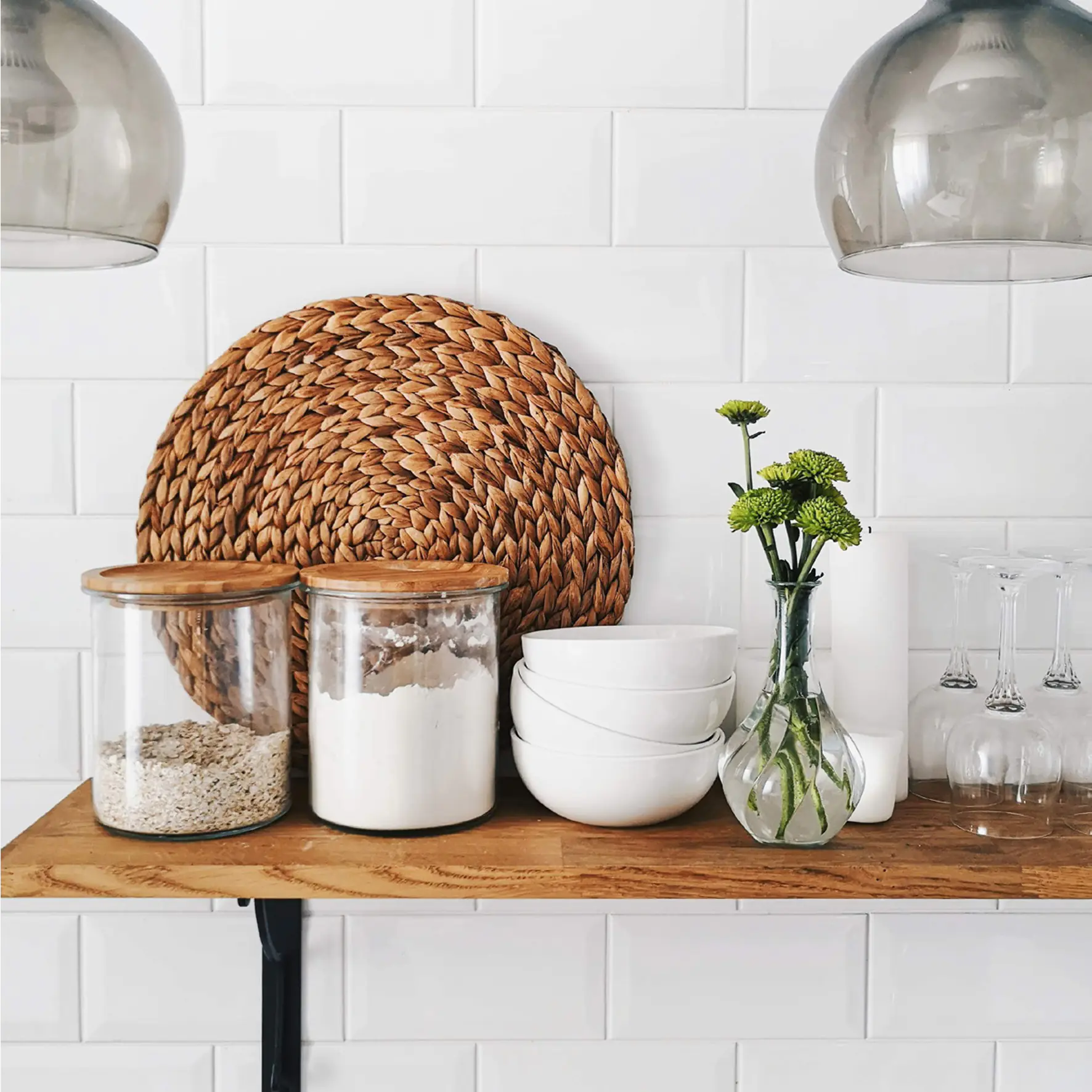 Wandfliese Trend 10 x 30 cm weiß glanz