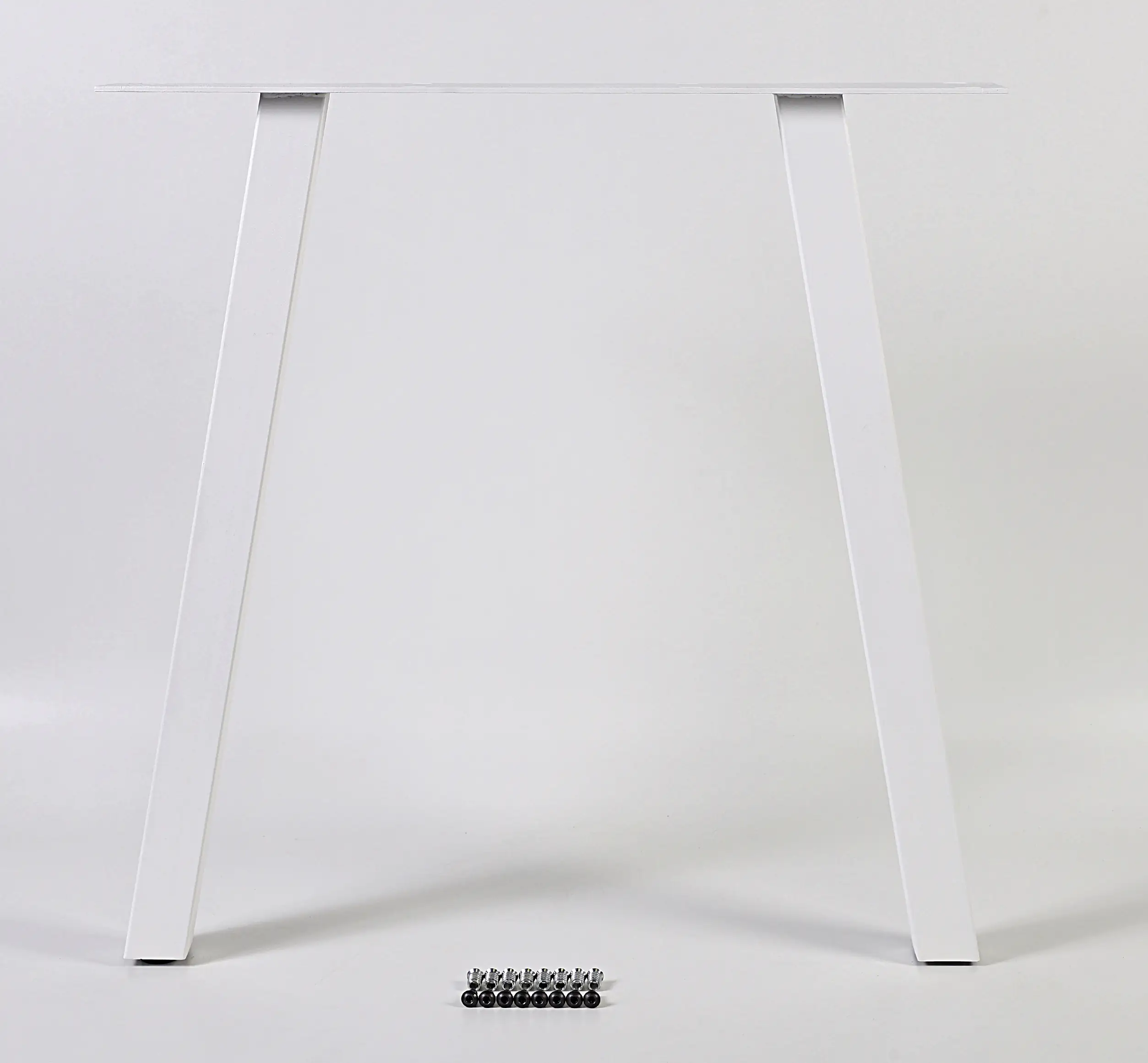 Dieda Tischbein A-Form weiß Maße (L x B x H): 710 x 700 x 100 mm Dieda Tischbein A-Form weiß Maße (L x B x H): 710 x 700 x 100 mm