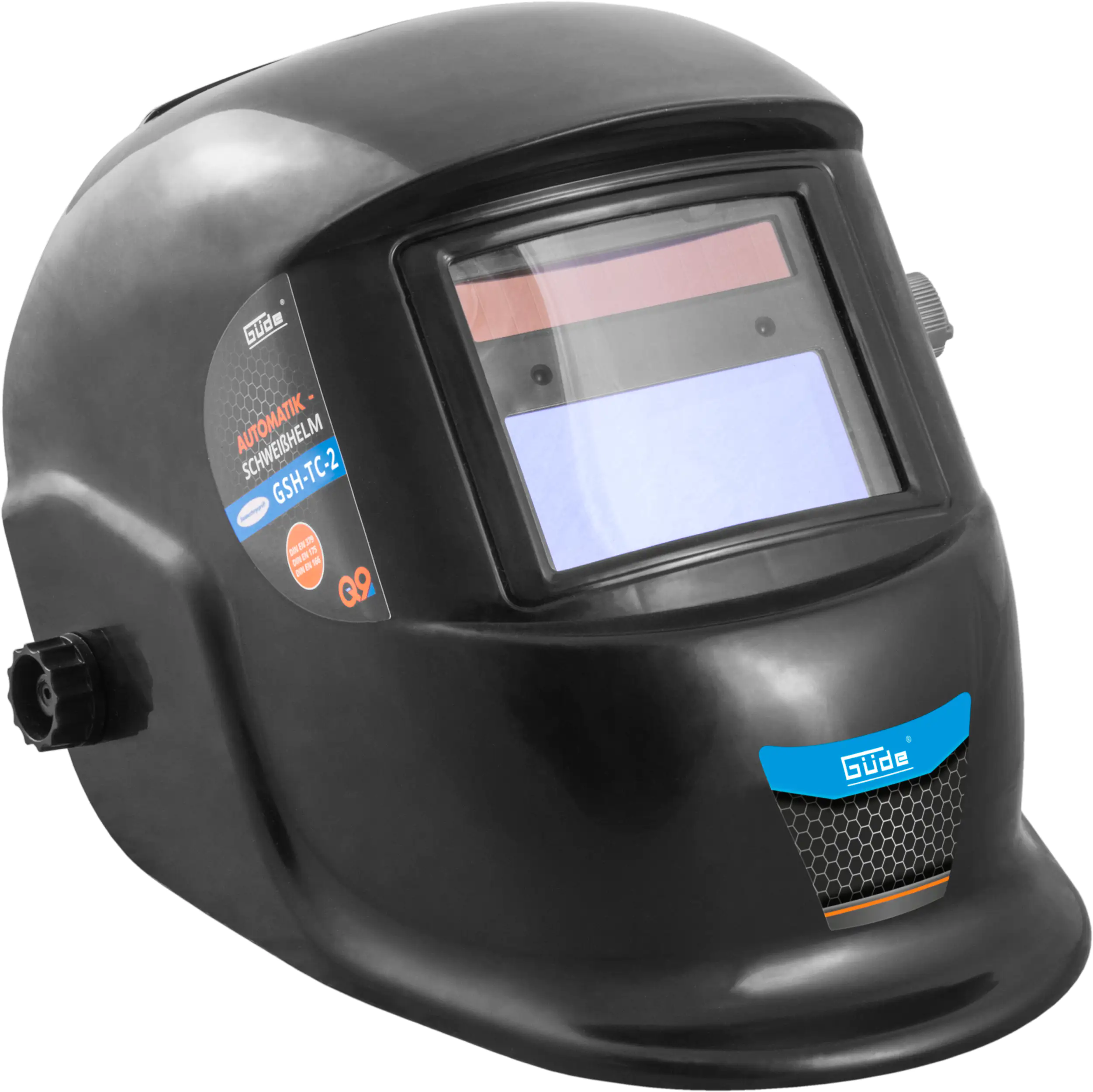 4015671325587 Güde Automatik Kopfschweißhelm GSH-TC-2 schwarz