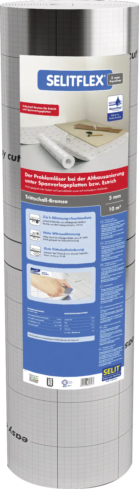 SelitFlex 5 mm Dämmunterlage 10 m Rolle