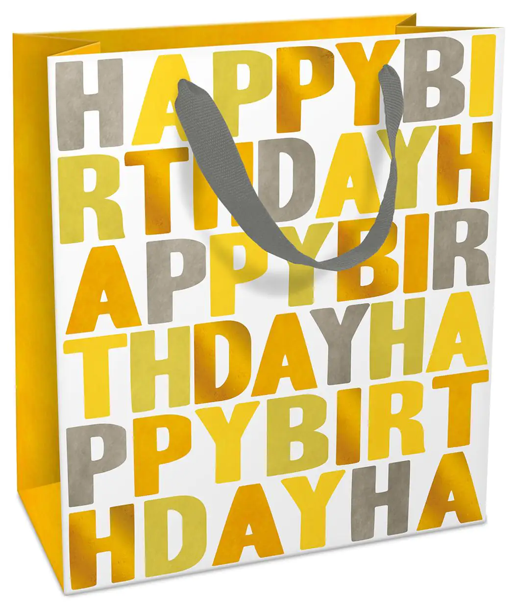 Braun & Company Geschenktragetasche Unique Birthday Sunny 18 x 21 x 8 cm