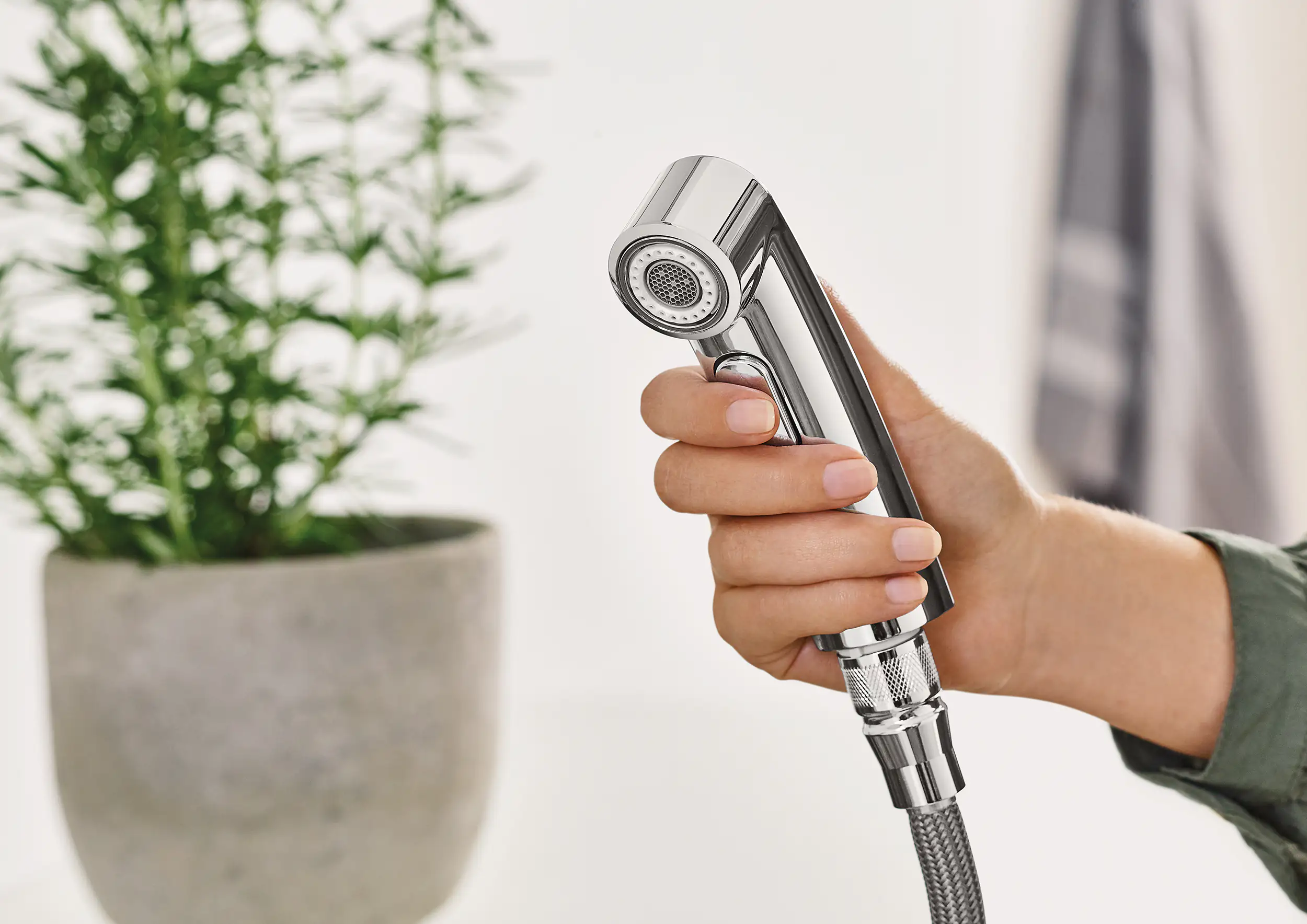 Grohe Quickfix Küchenarmatur Start mit herausziehbarer Handbrause Grohe Quickfix Küchenarmatur Start mit herausziehbarer Handbrause