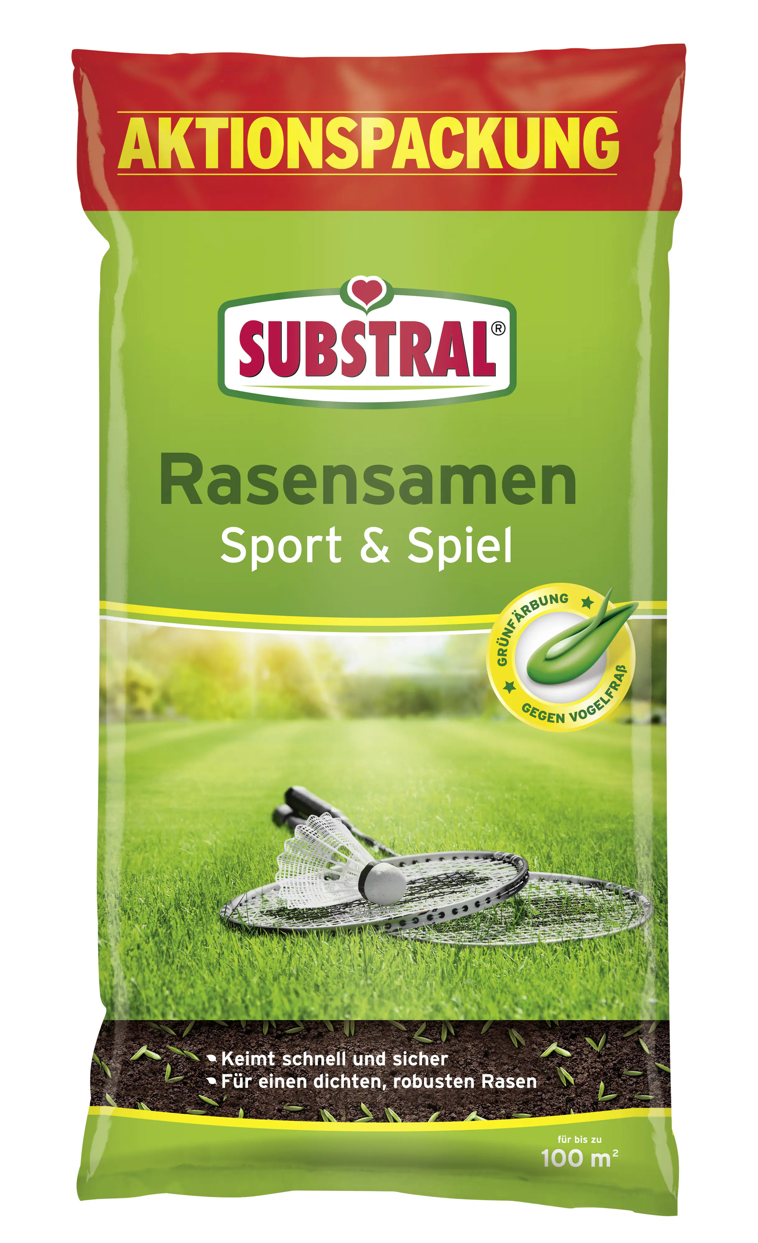Substral Sport & Spiel Rasensamen 2 kg für 100 m²