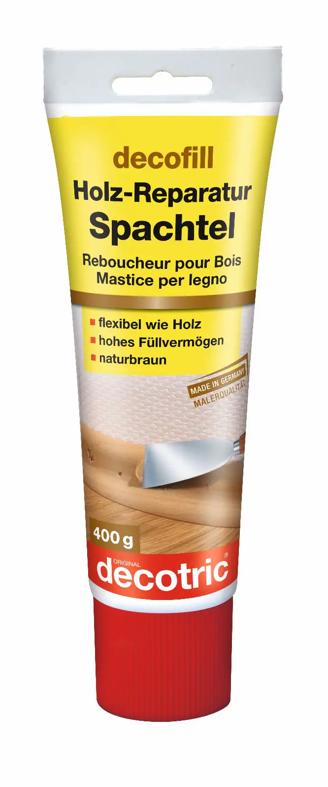 Decotric Holz-Reparatur-Spachtel 400 g Decotric Holz-Reparatur-Spachtel 400 g