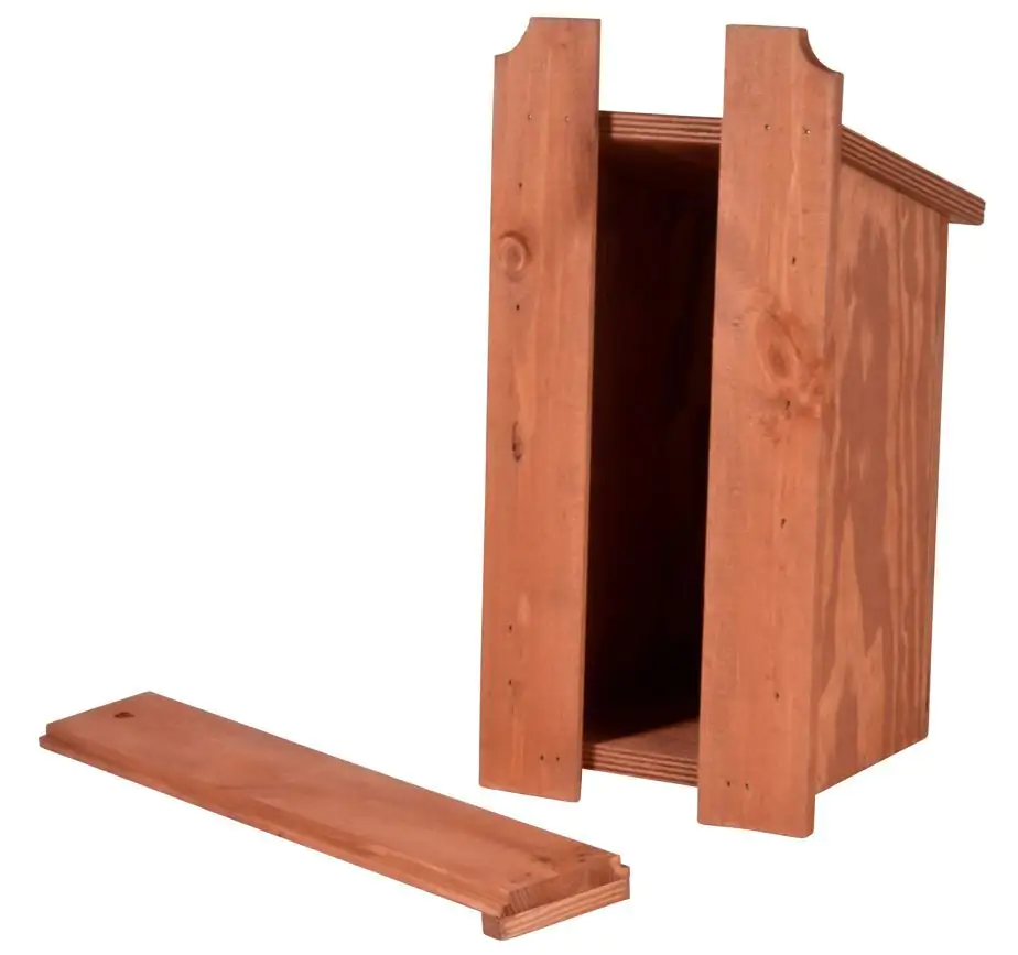 Dobar Nistkasten Haussperling Kiefernholz lasiert LxBxH: 17x18x35 cm Dobar Nistkasten Haussperling Kiefernholz lasiert LxBxH: 17x18x35 cm