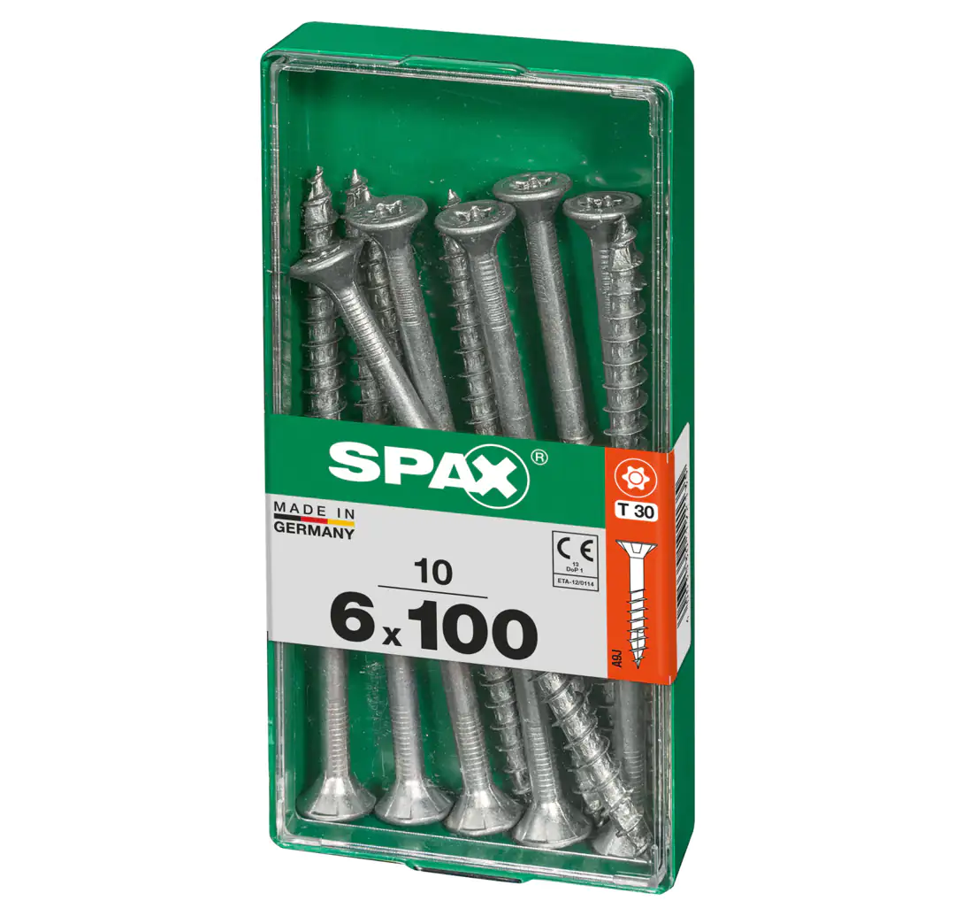 Spax Universalschrauben 6.0 x 100 mm TX 30 - 10 Stk.
