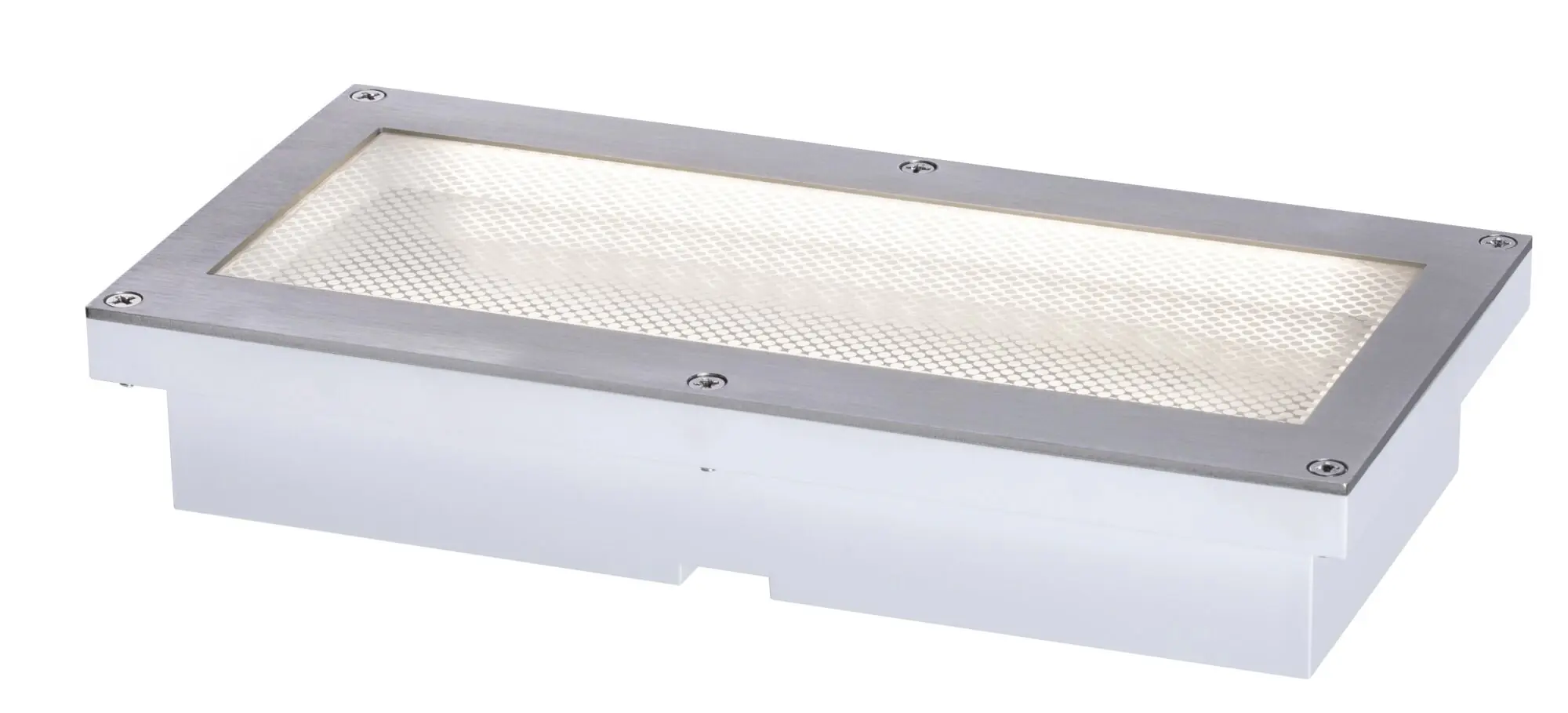 Paulmann Solar LED Bodeneinbauleuchte Aron 20 x 10 cm mit Bewegungsmelder