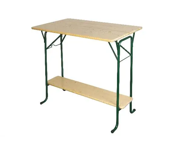 Stehtisch 115 x 70 x 110 cm, rechteckig, natur