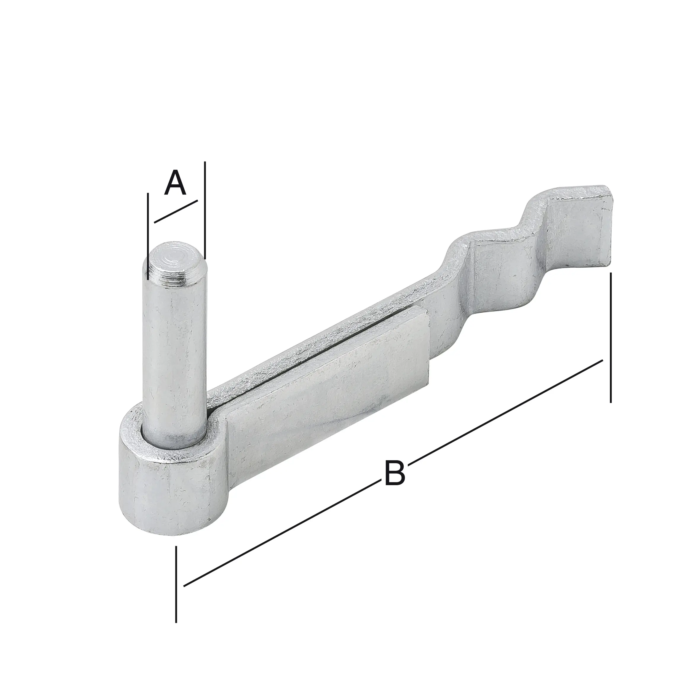 Vormann Kloben verzinkt 16 x 155 mm