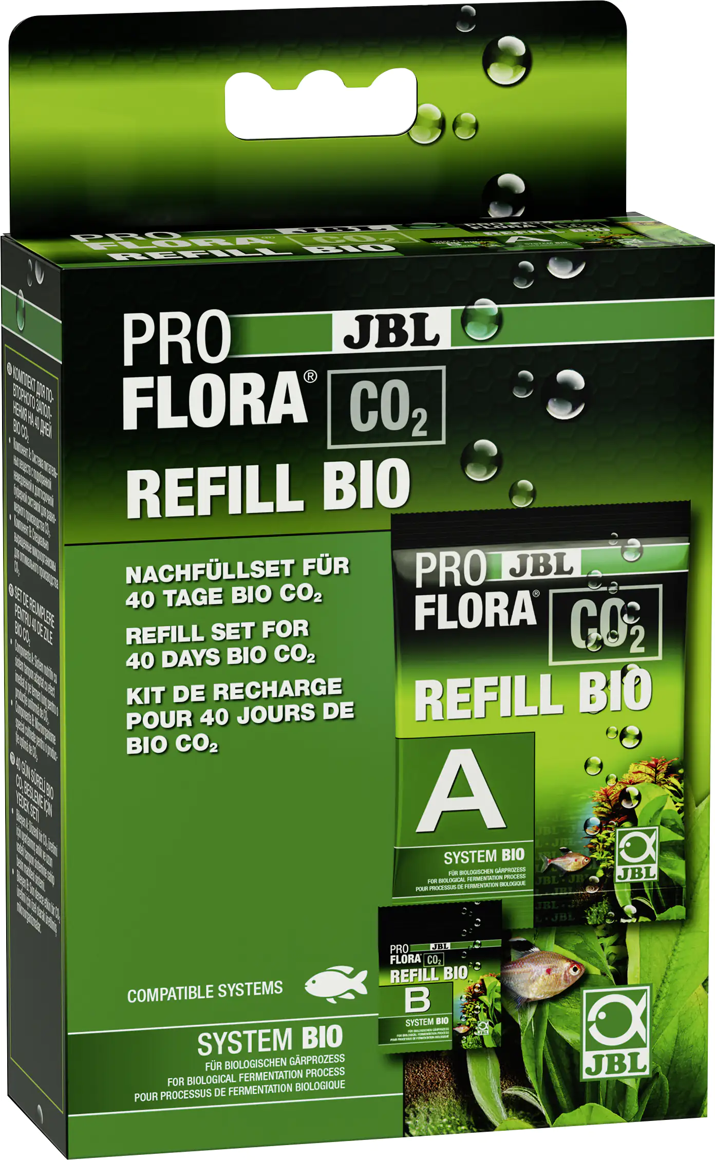 JBL Proflora Nachfüllset Refill Bio + für Bio- CO2-Düngeanlagen JBL Proflora Nachfüllset Refill Bio + für Bio- CO2-Düngeanlagen