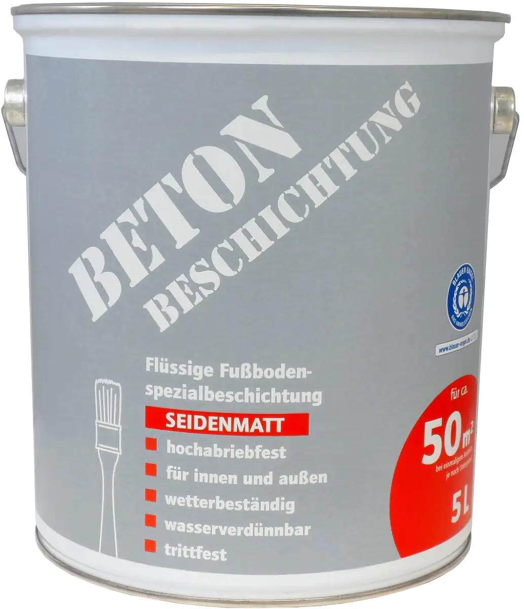 Betonbeschichtung 5 L rotbraun seidenmatt Betonbeschichtung 5 L rotbraun seidenmatt