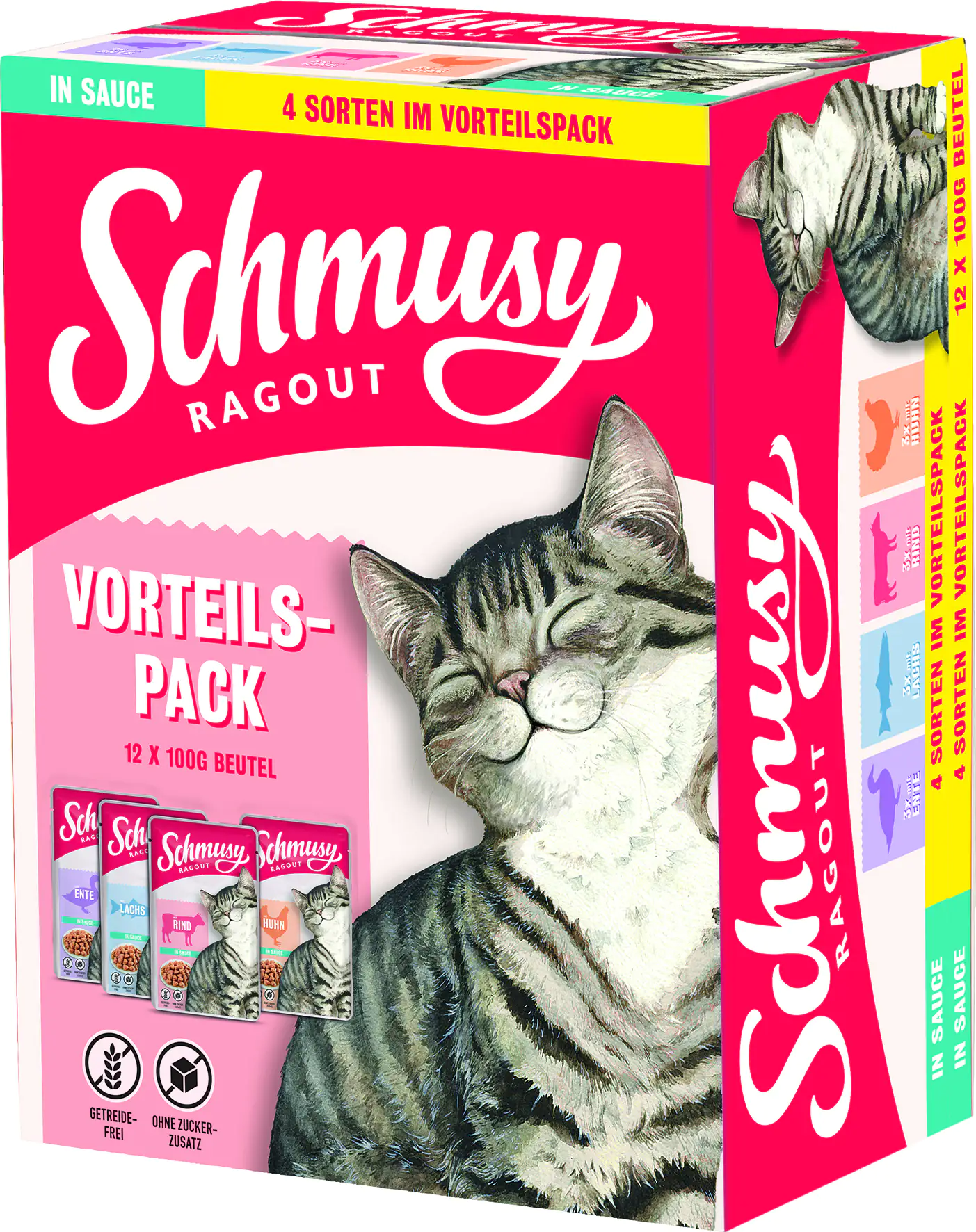 Schmusy Ragout in Sauce Vorteilspack 12 x 100 g
