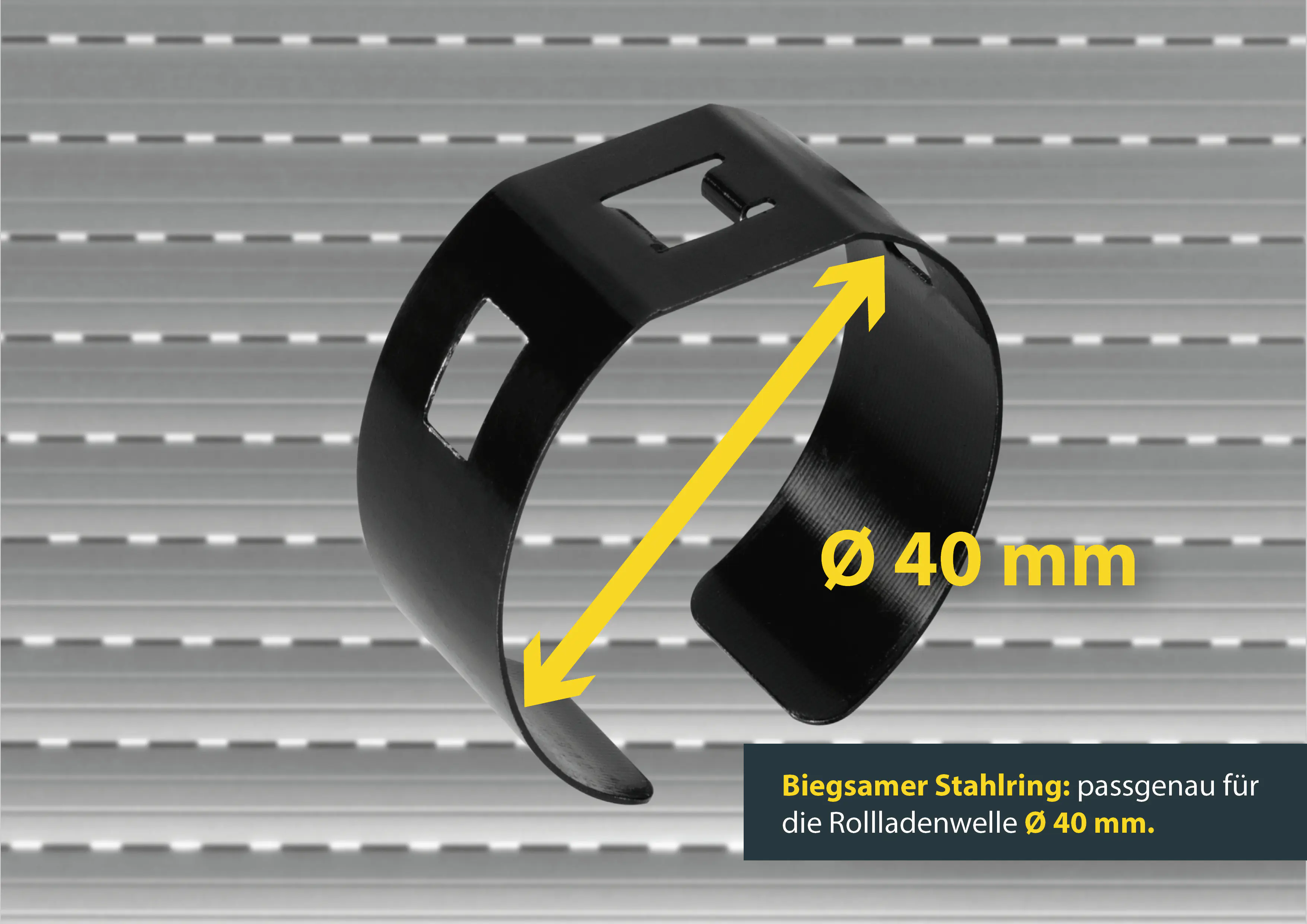 Schellenberg Einhängeklammern für Rollladen 3er-Set