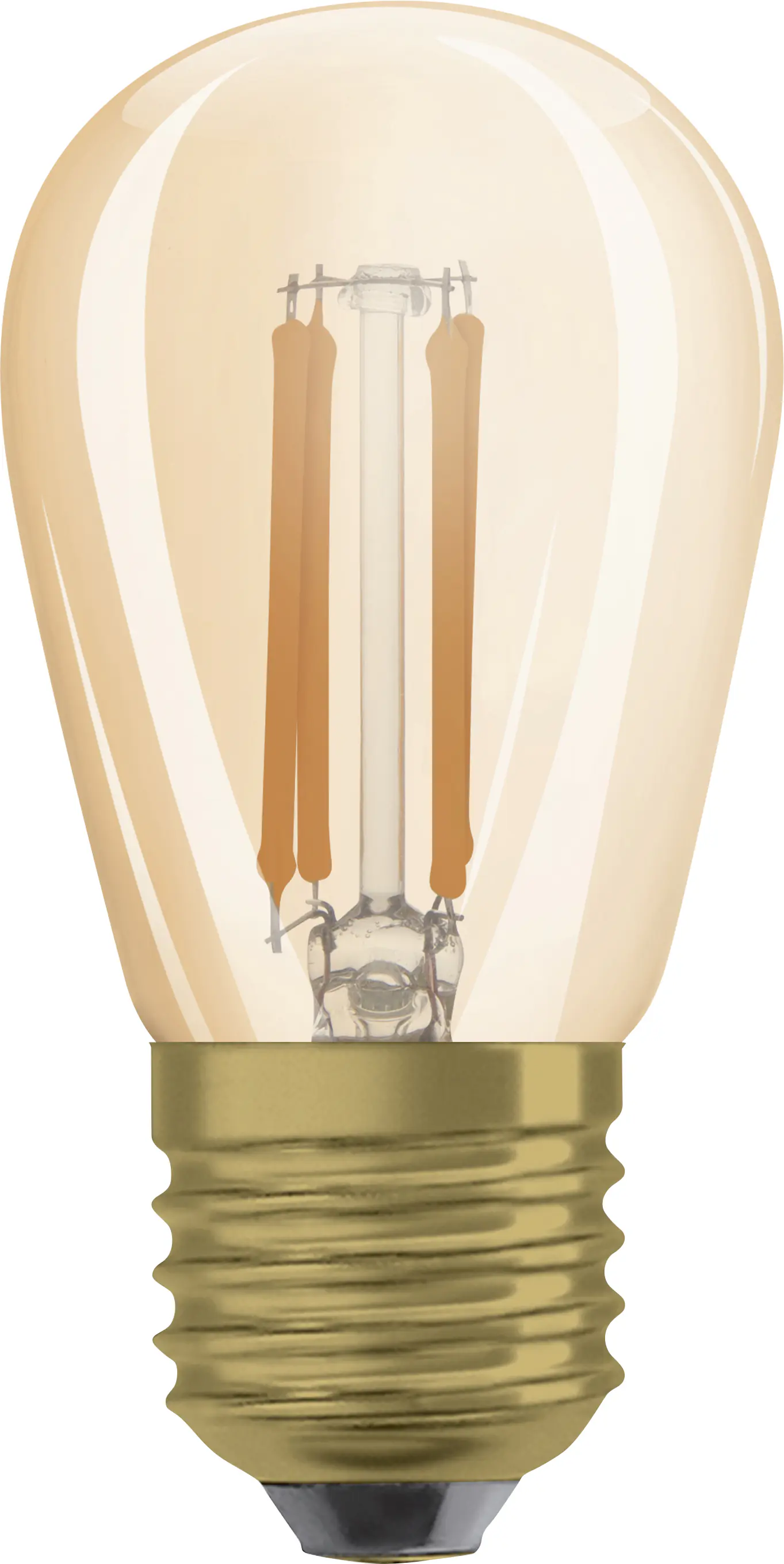 Osram LED Leuchtmittel Edison Mini E27 4,8 W warmweiß amber
