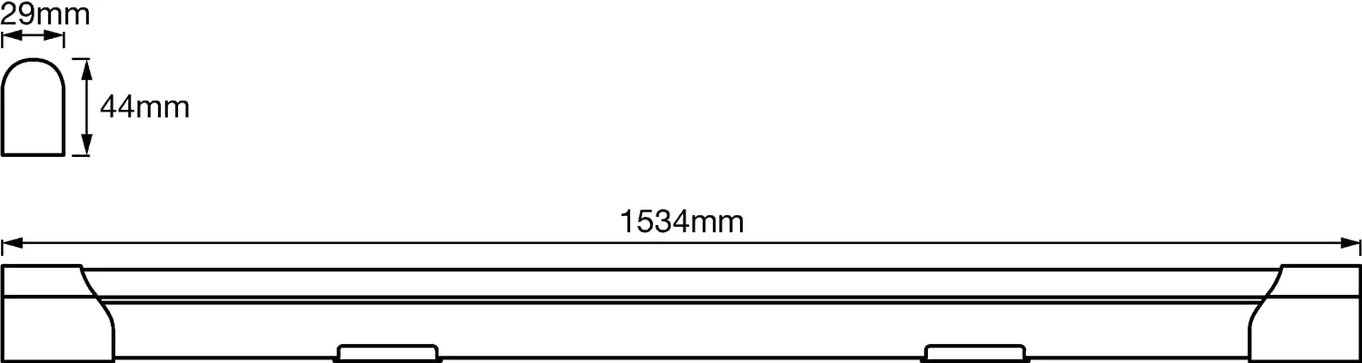 4058075268241_5 Osram LED Lichtleiste Value Batten