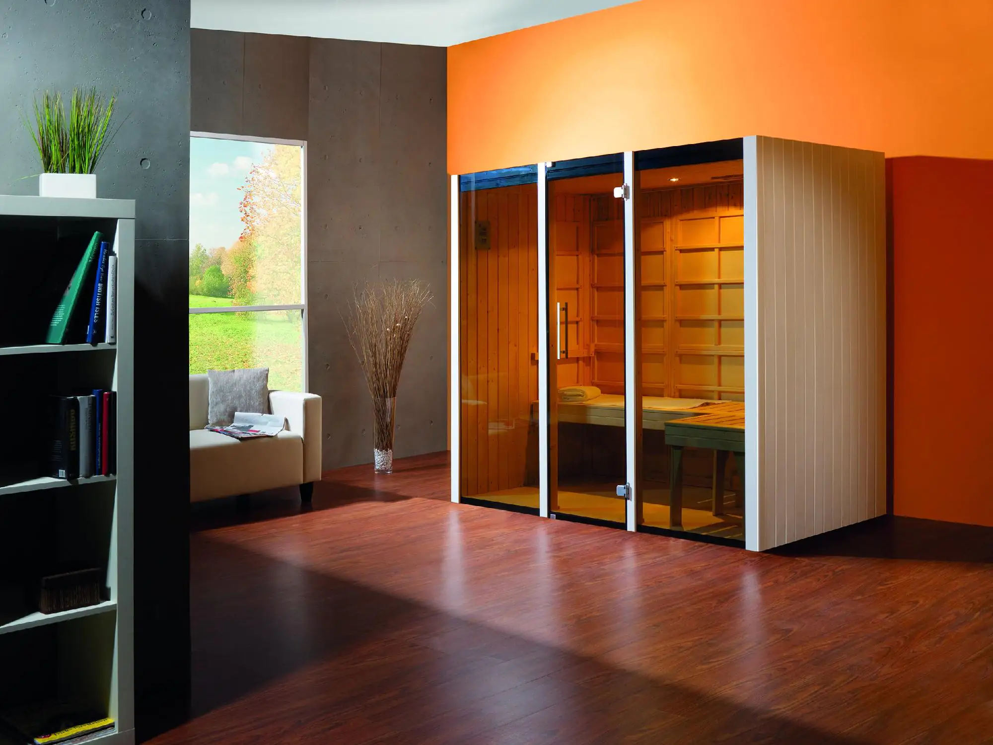 Weka Infrarotkabine OSBY 2 3600 Watt