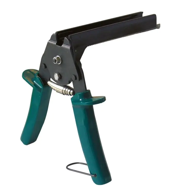 Alberts Drahtbefestigungszange verzinkt Kunststoff-Griff