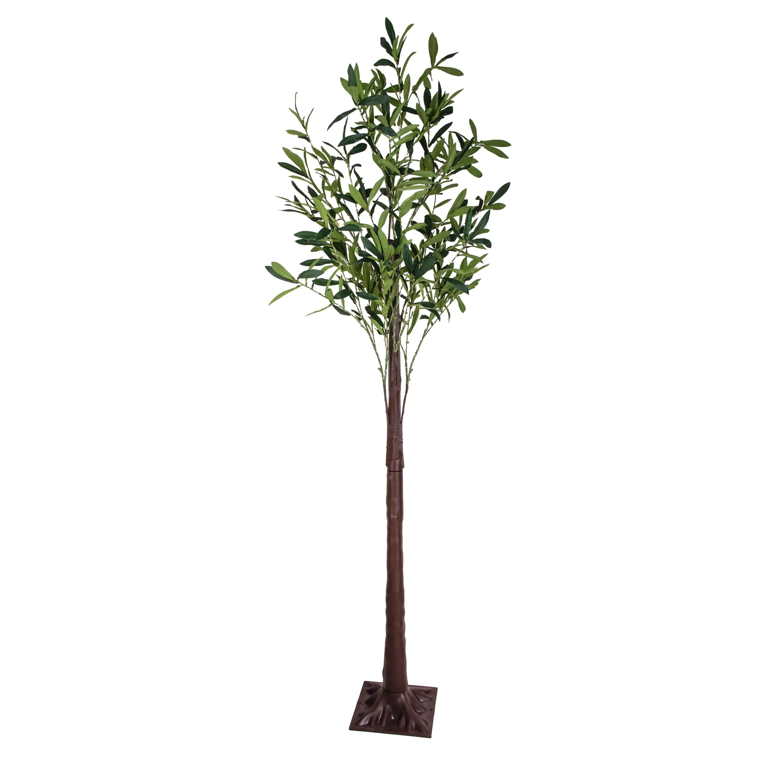 Light & More Solar LED Olivenbaum grün 180 cm warmweiß