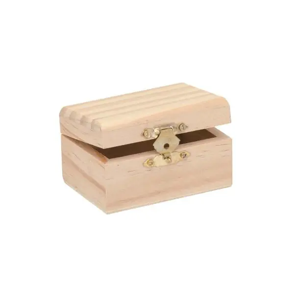 Glorex Holzbox rechteckig 8 x 5 x 4,5 cm