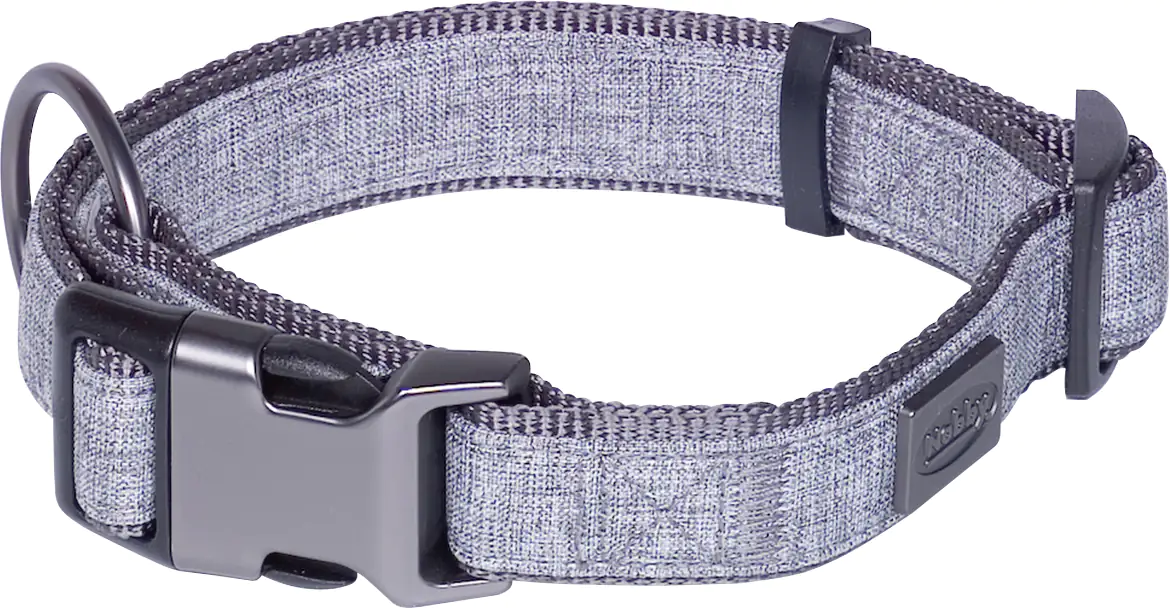 Nobby Halsband Linen Deluxe grau Nobby Halsband Linen Deluxe grau