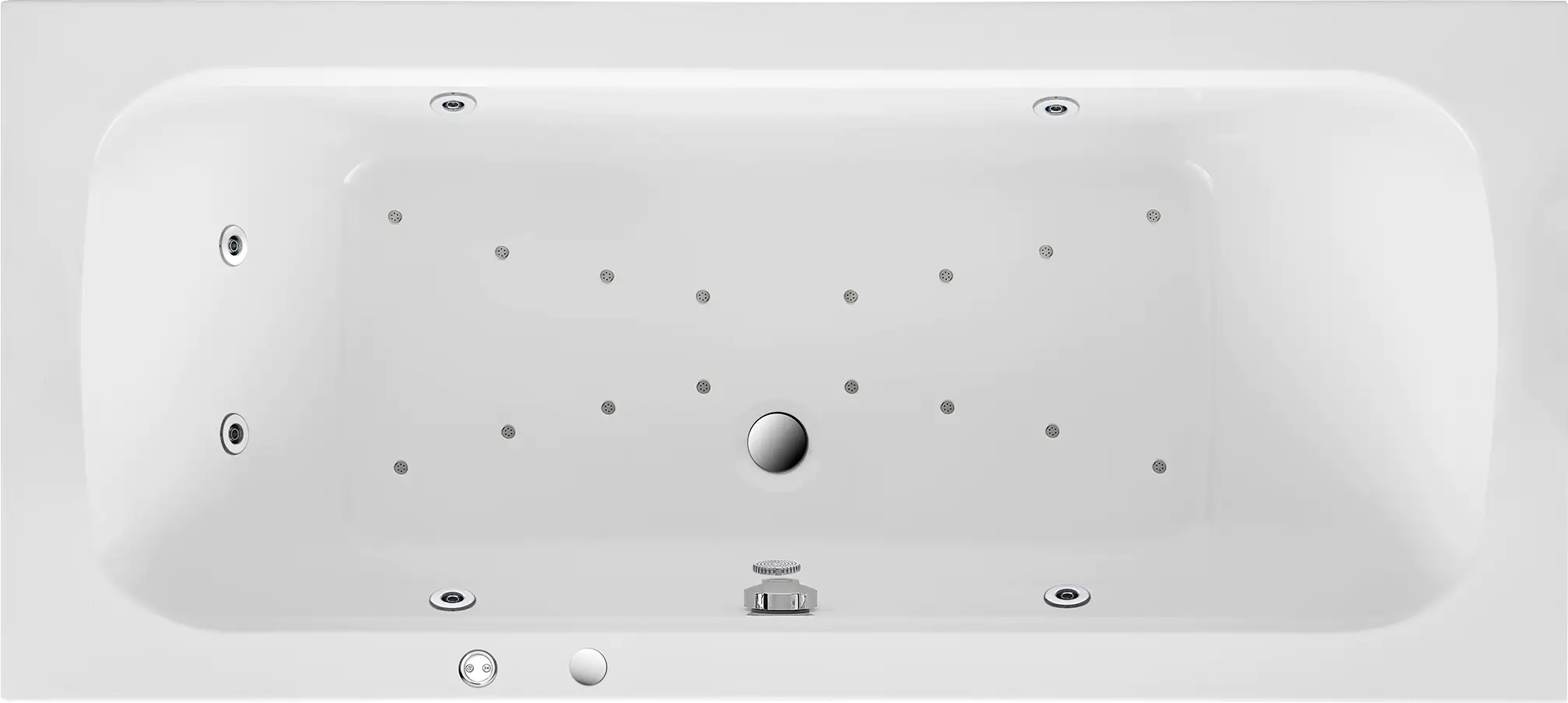 Ottofond Whirlpool-System Malta 180 cm, Typ 3