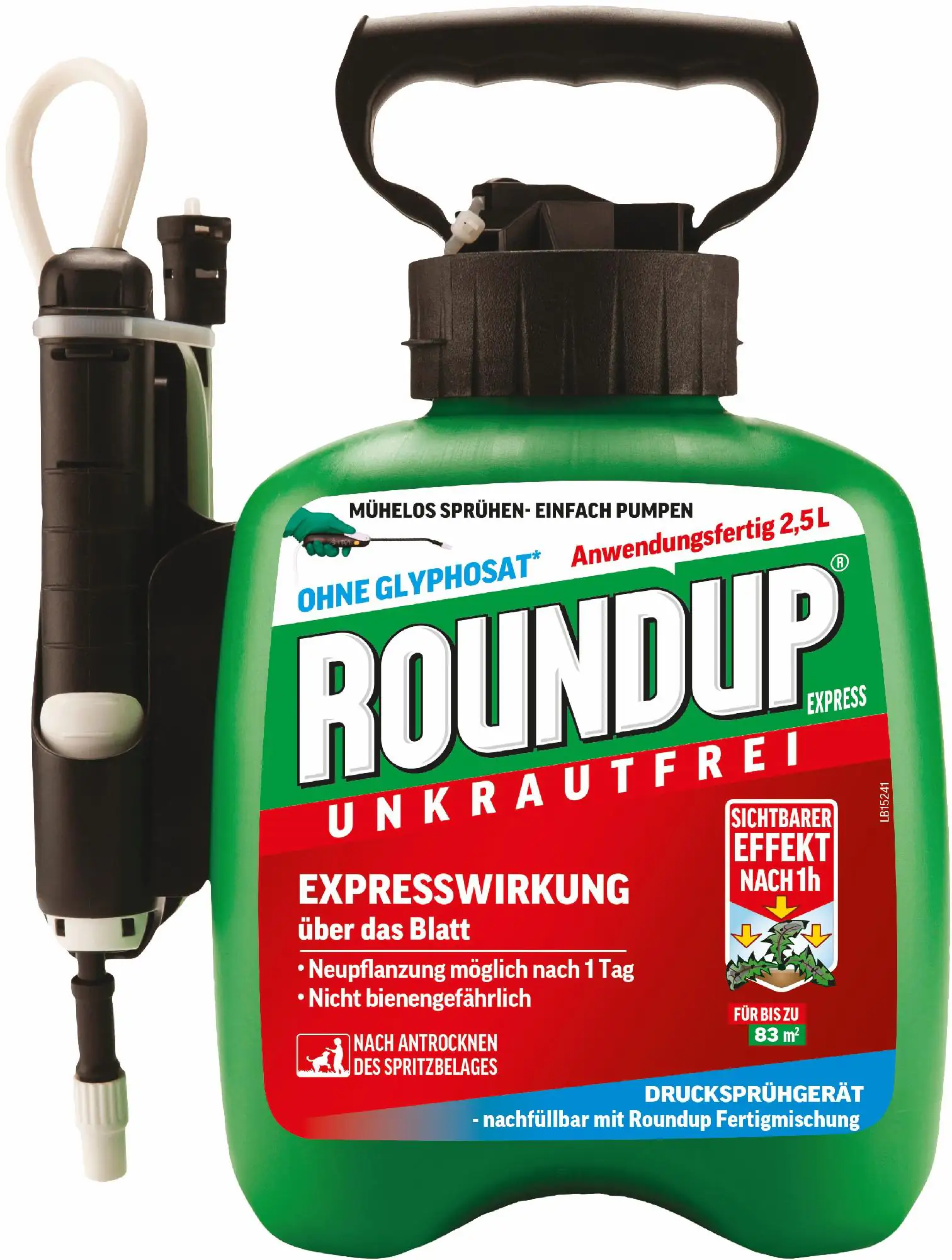Roundup Express Drucksprühgerät - 2,5 Liter Roundup Express Drucksprühgerät - 2,5 Liter