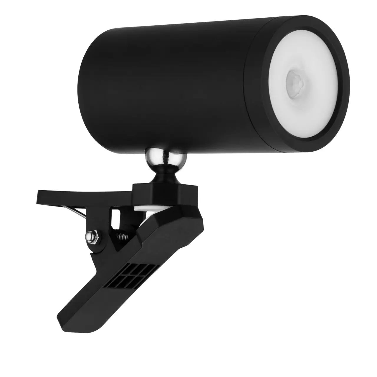 REV LED-Akku-Clipleuchte 6 x 6 x 11,5 cm schwarz dimmbar