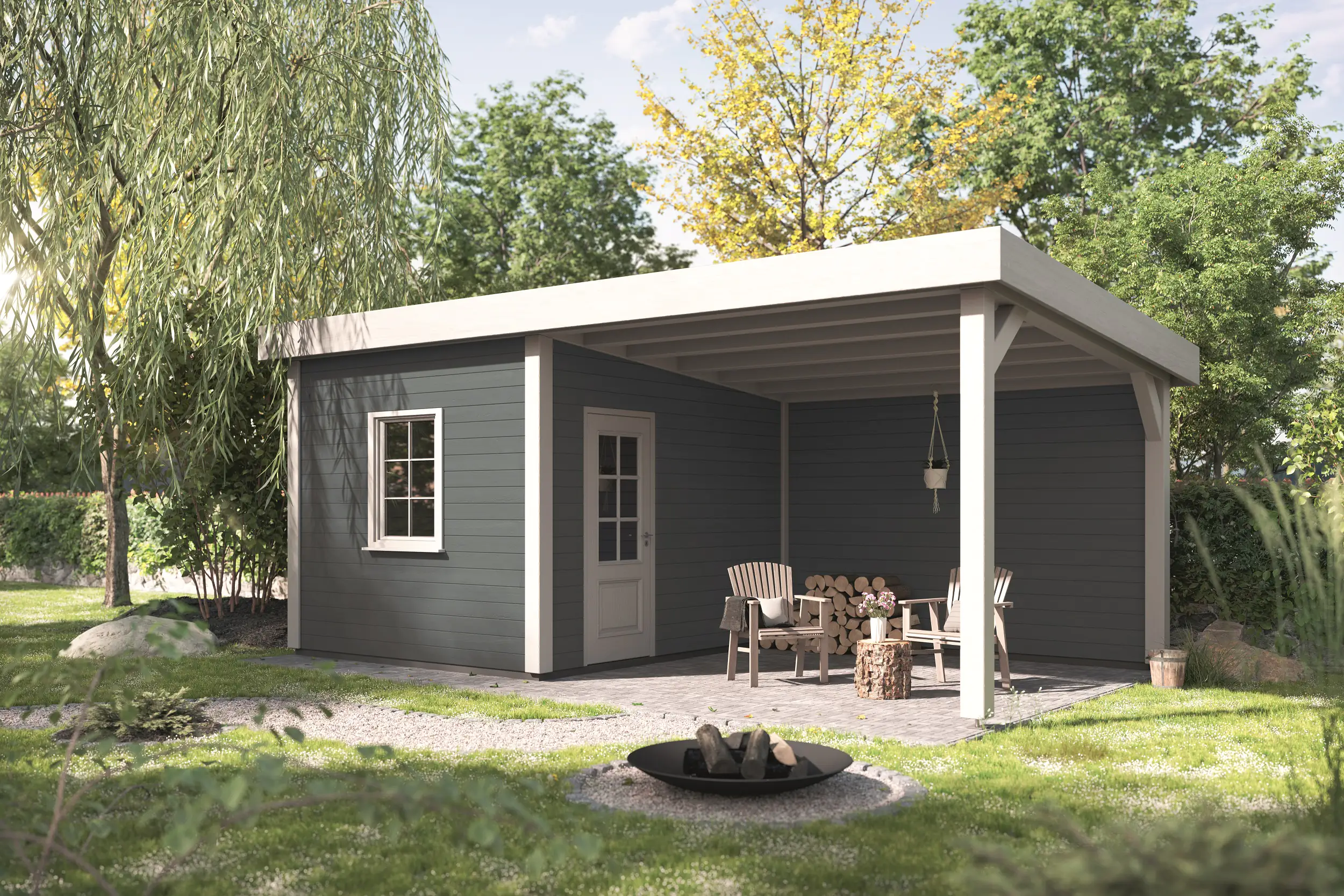 Alpina Wetterschutzfarbe deckend 0,75 L basaltgrau Alpina Wetterschutzfarbe deckend 0,75 L basaltgrau