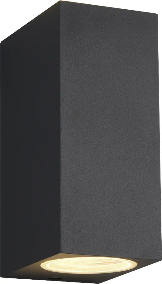 Trio Leuchten Außen-Wandleuchte Roya GU10 anthrazit Up- & Downlight