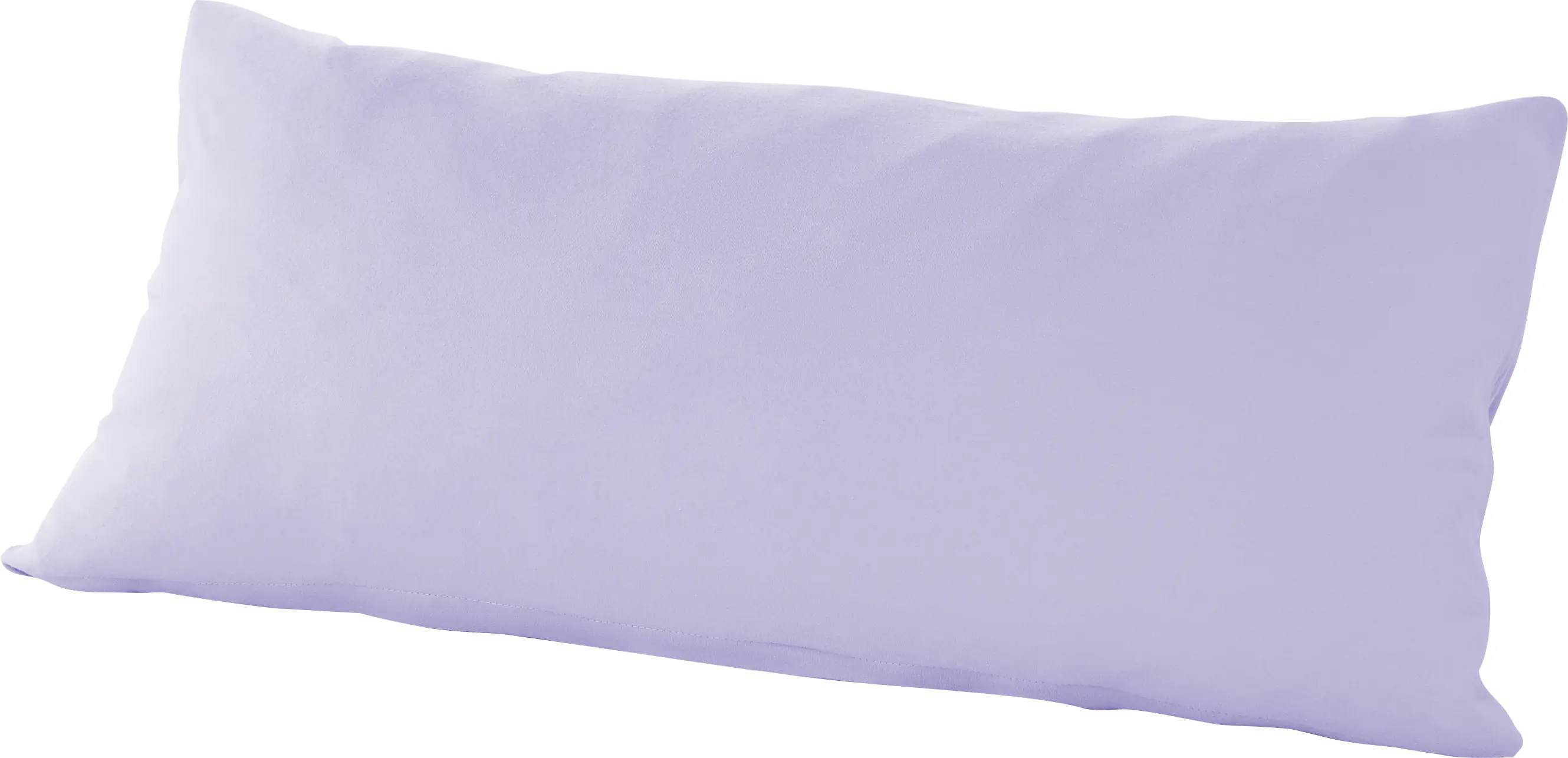 Mako Kissenbezug Feinjersey 40 x 80 cm lavendel  