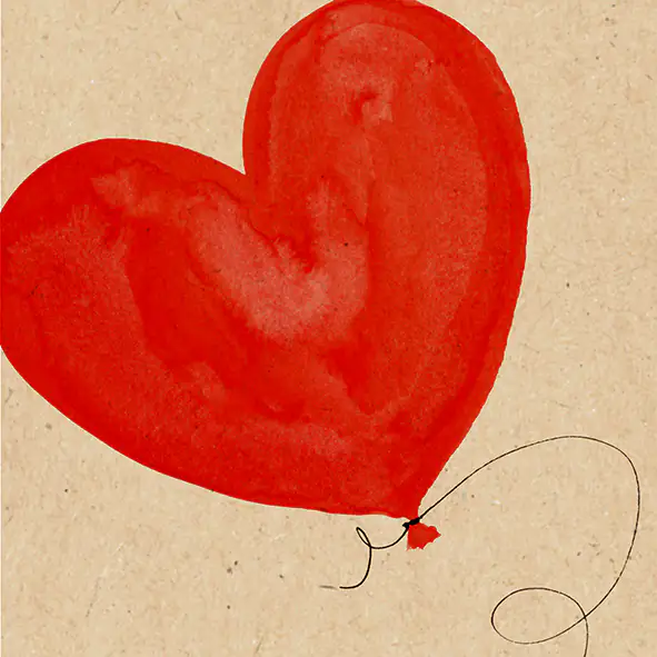 Braun & Company Servietten natur rot 33 x 33 cm - 20er Pack