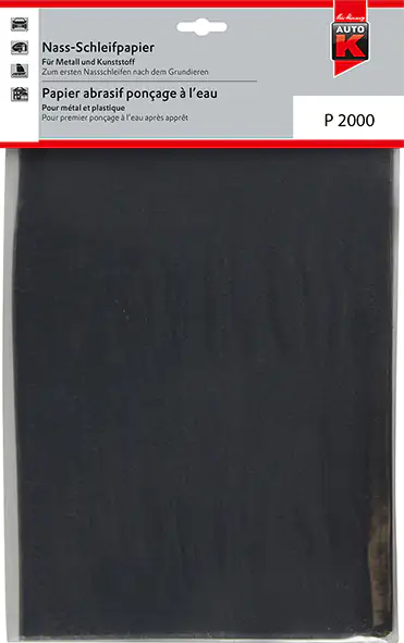 Auto-K Nass-Schleifpapier P2000 23x28 23 x 28 cm