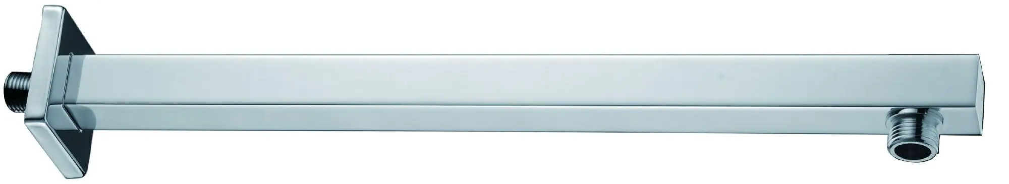 Primaster Brausearm für Kopfbrause silber eckig 50 cm Primaster Brausearm für Kopfbrause silber eckig 50 cm