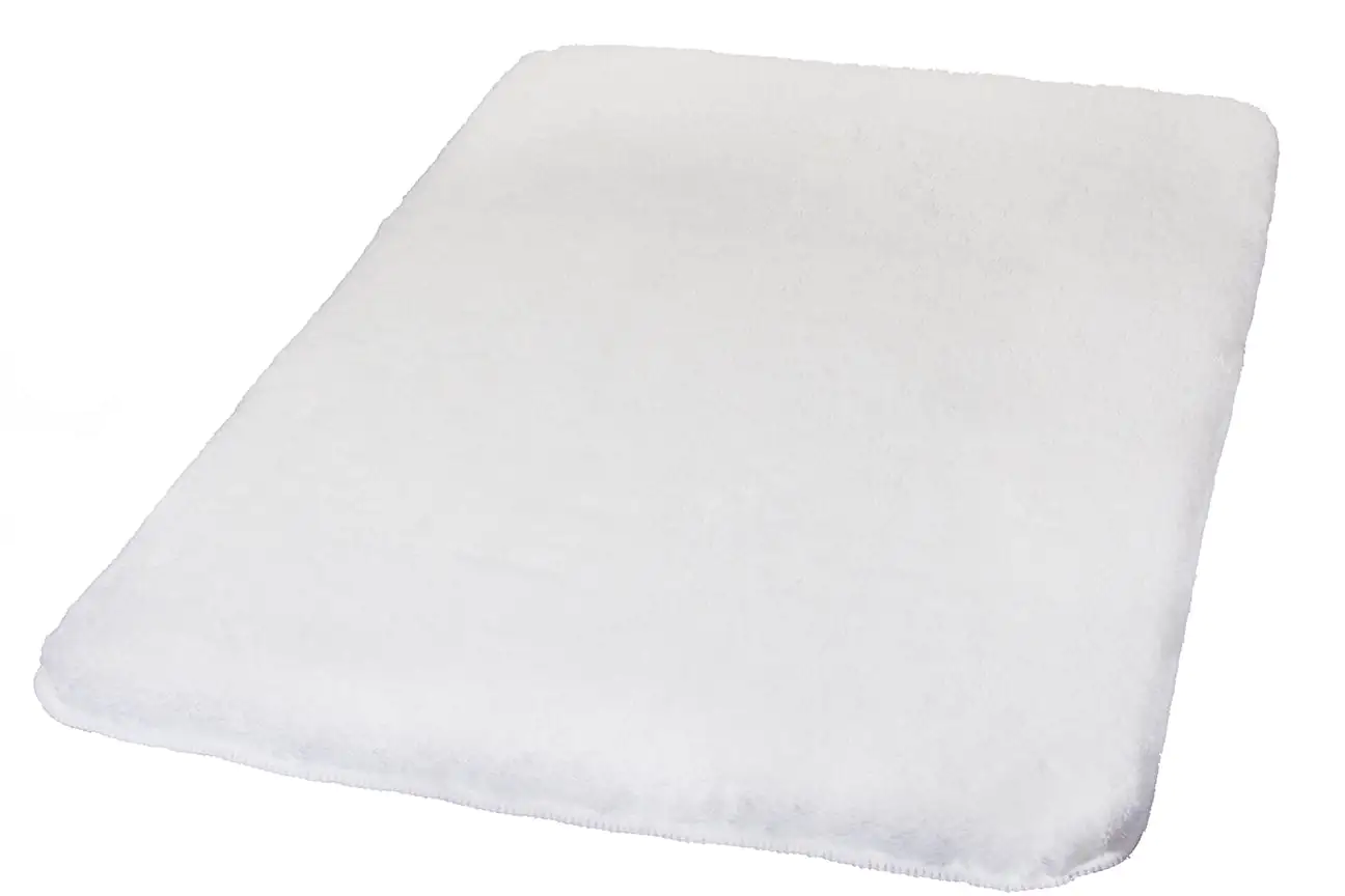 Primaster Badteppich polarweiß 100 x 60 cm Primaster Badteppich polarweiß 100 x 60 cm