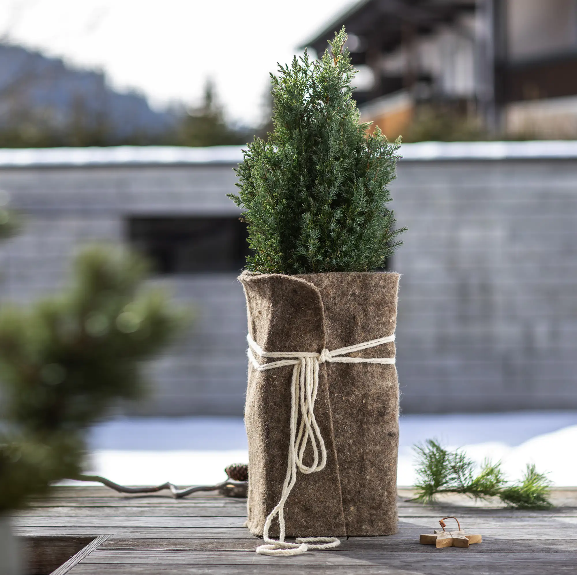 Windhager Schafwoll-Filzmatte grau 2 x 0,38 m