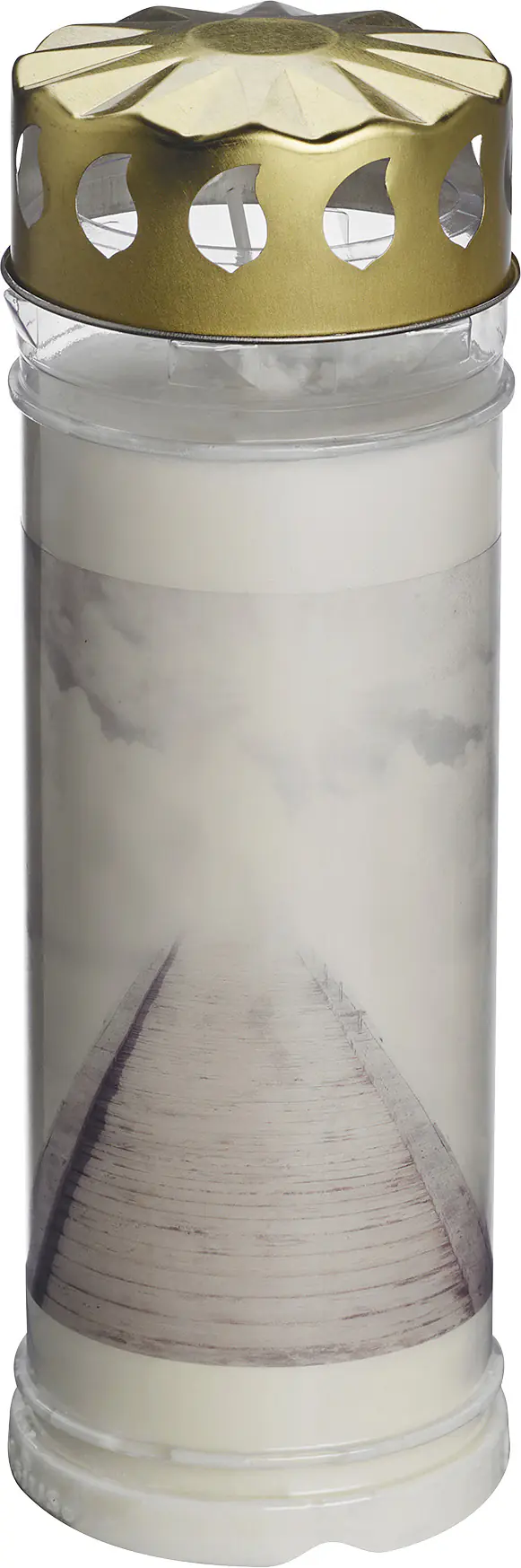 Bolsius Dauerbrenner Nr. 7 Wolken weiß, Höhe 20 cm