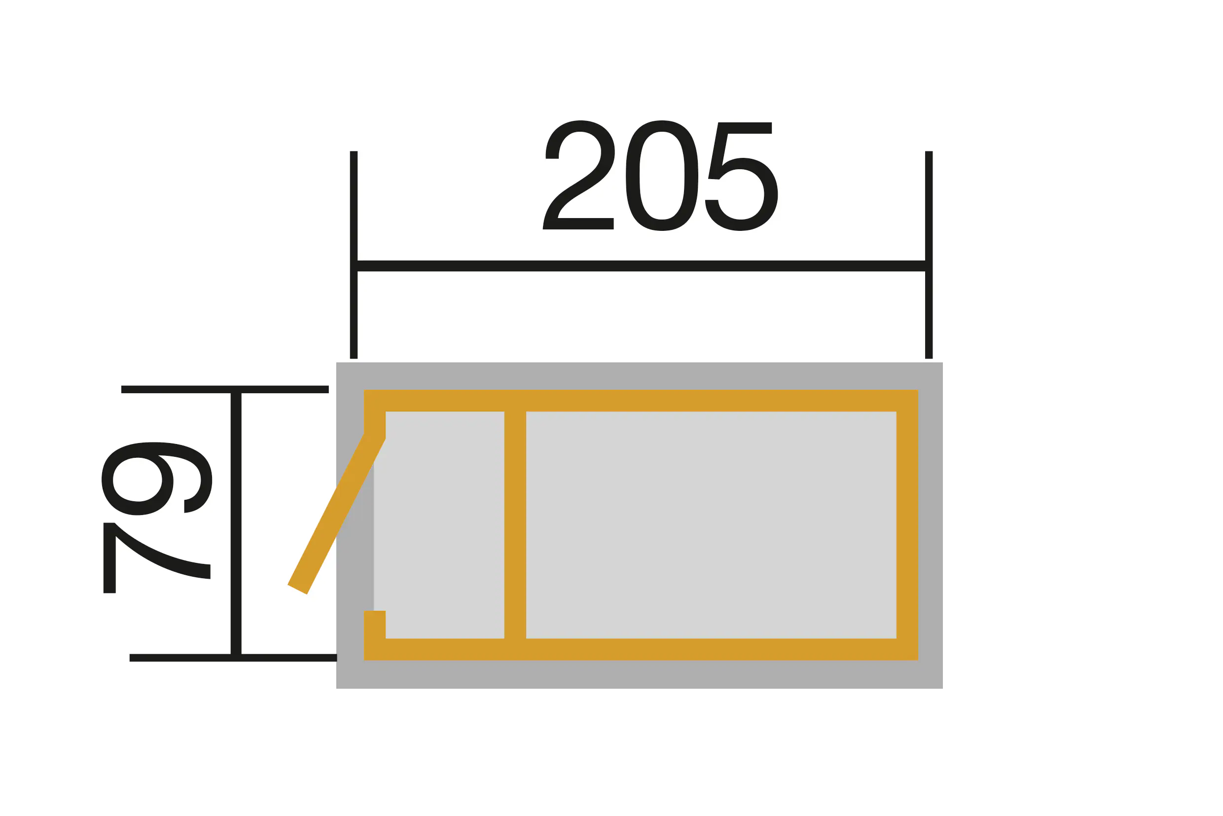 Weka Hochbeet 21 205 x 80 x 81 cm anthrazit mit Noppenbahn, Wühlmausschutz