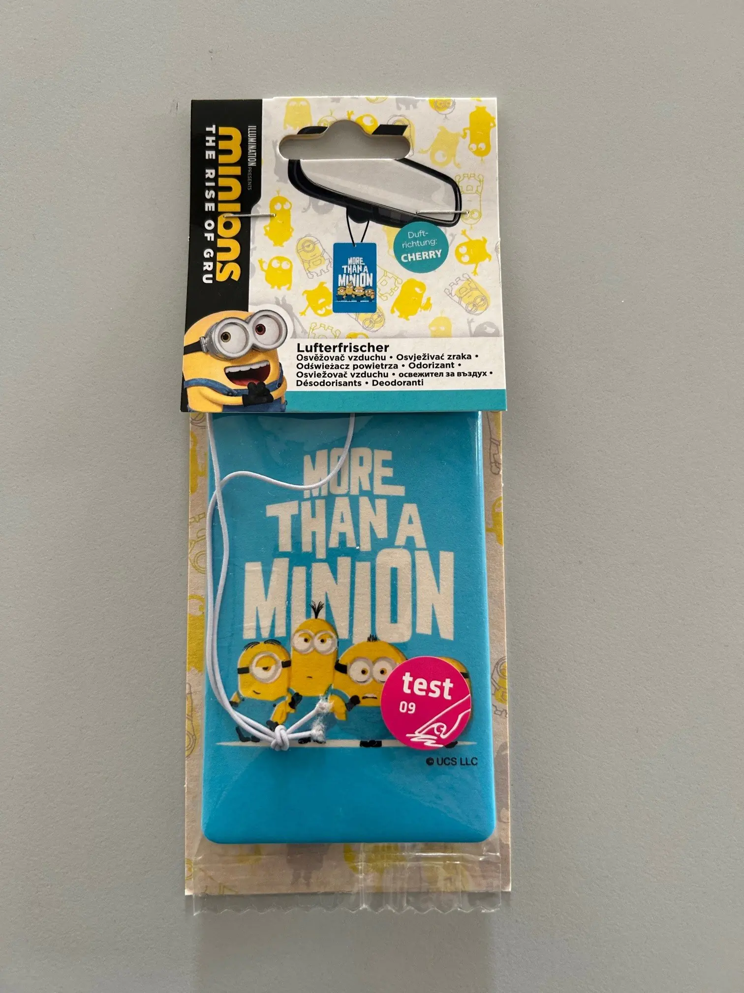 Minions Papierlufterfrischer More than a Minion Cherry Minions Papierlufterfrischer More than a Minion Cherry