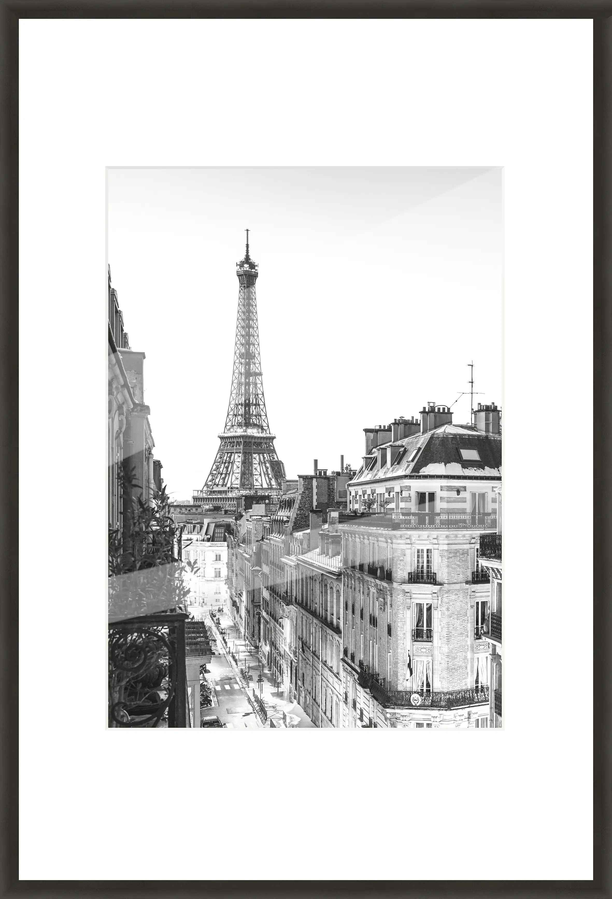 Alu Bilderrahmen Premium schwarz 61 x 91,5 cm