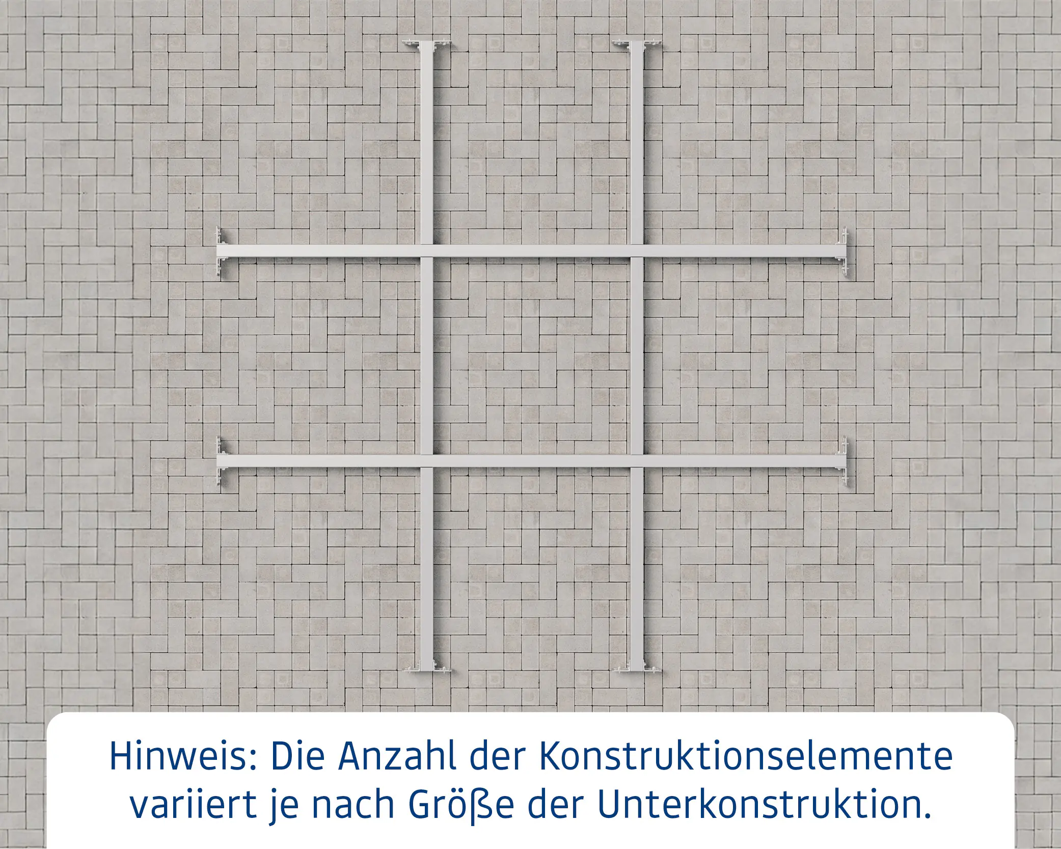 EcoStar Unterkonstruktion für Gerätehaus SD4/FD4/PD4