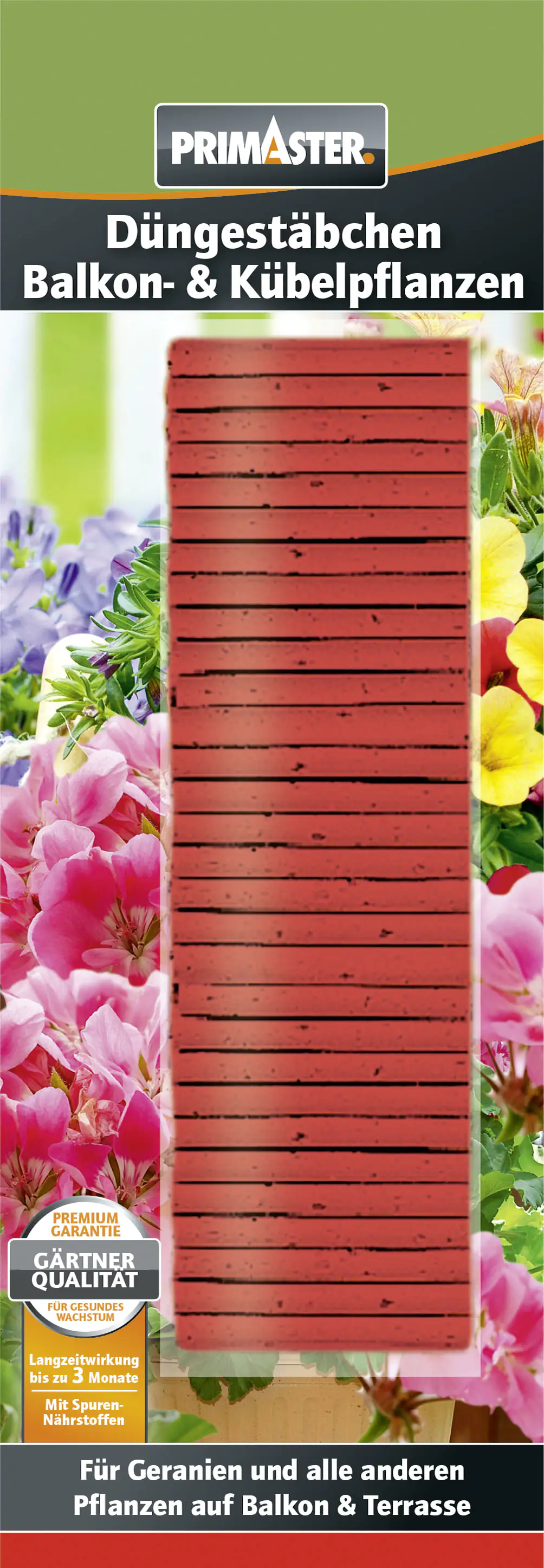 4008557005109 Primaster Düngestäbchen Balkon- und Kübelpflanzen 30 Stück