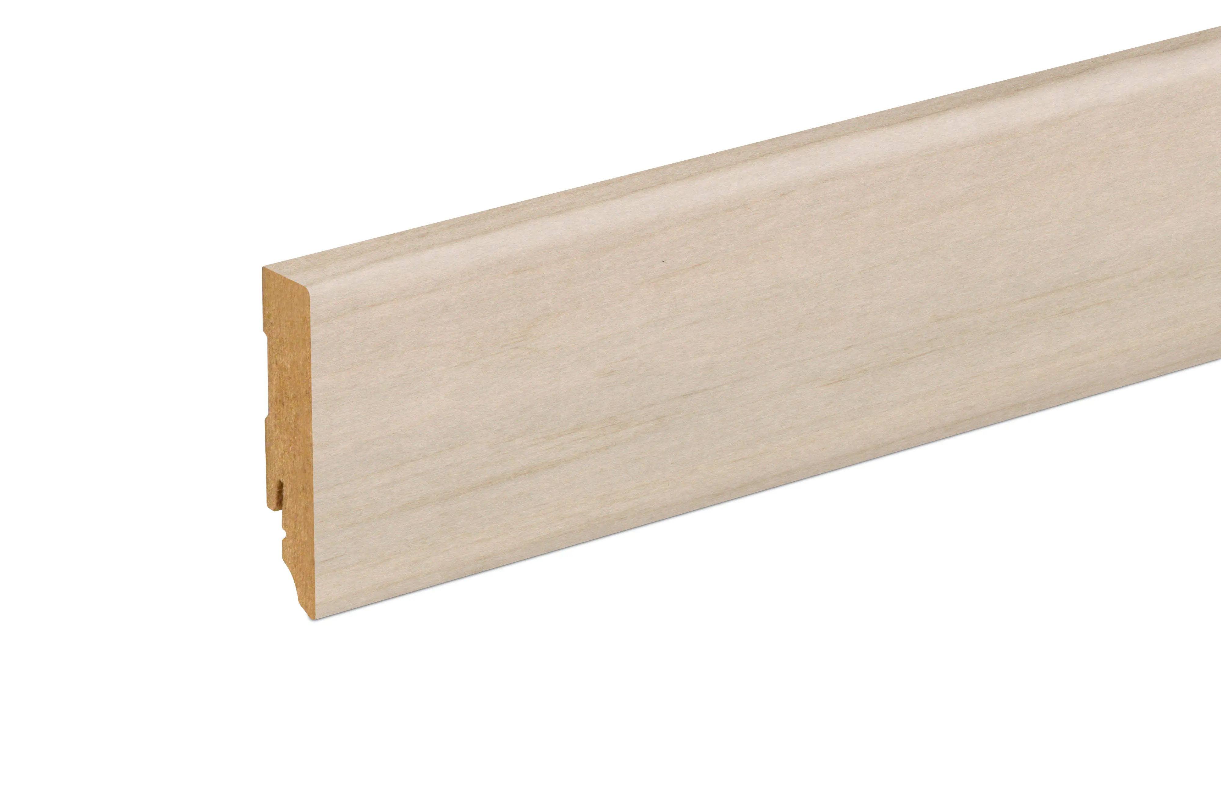 Neuhofer Fußleiste FU087L 240 cm x 70 x 19 mm Eiche Erle